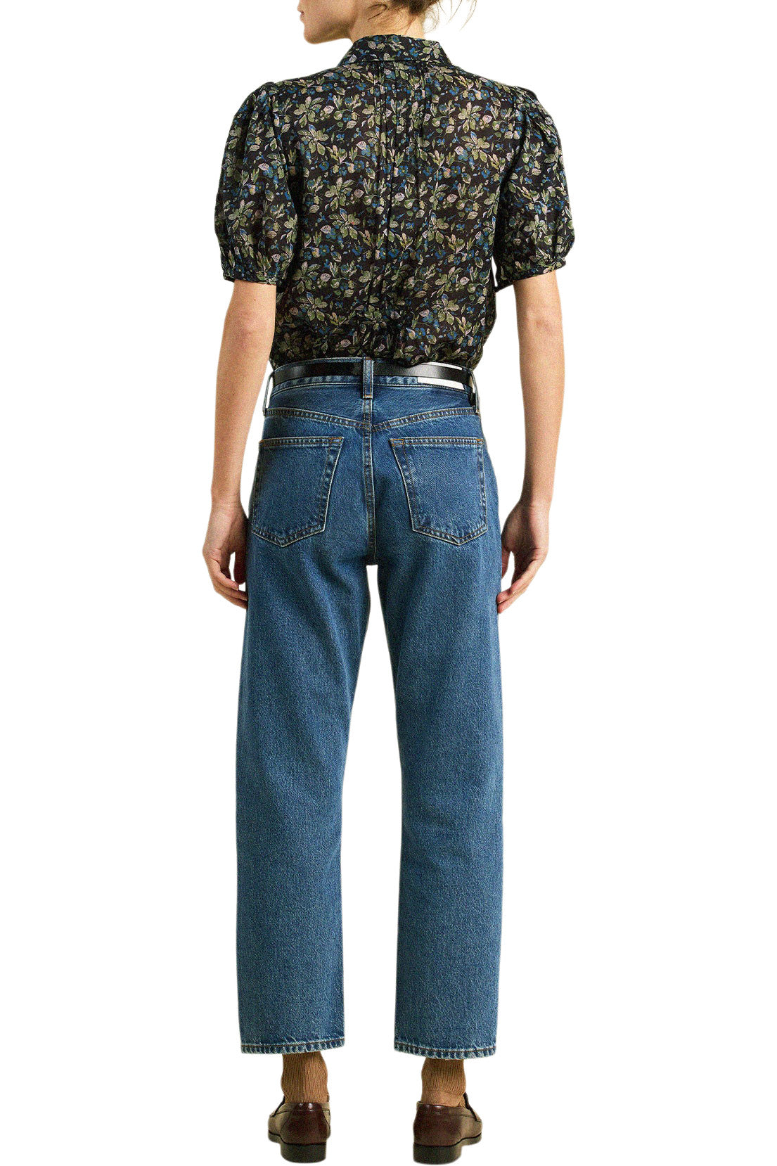 Trovata Birds of Paradis Nadine Blouse in Orchard Frost