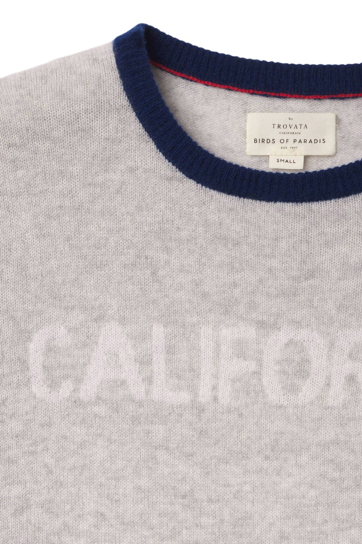 Trovata Birds of Paradis Ryann Sweater in Grey California