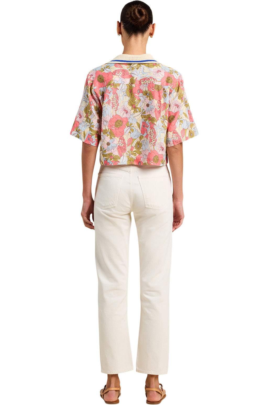 Trovata Birds of Paradis Thia Shirt in Tarsila Bloom