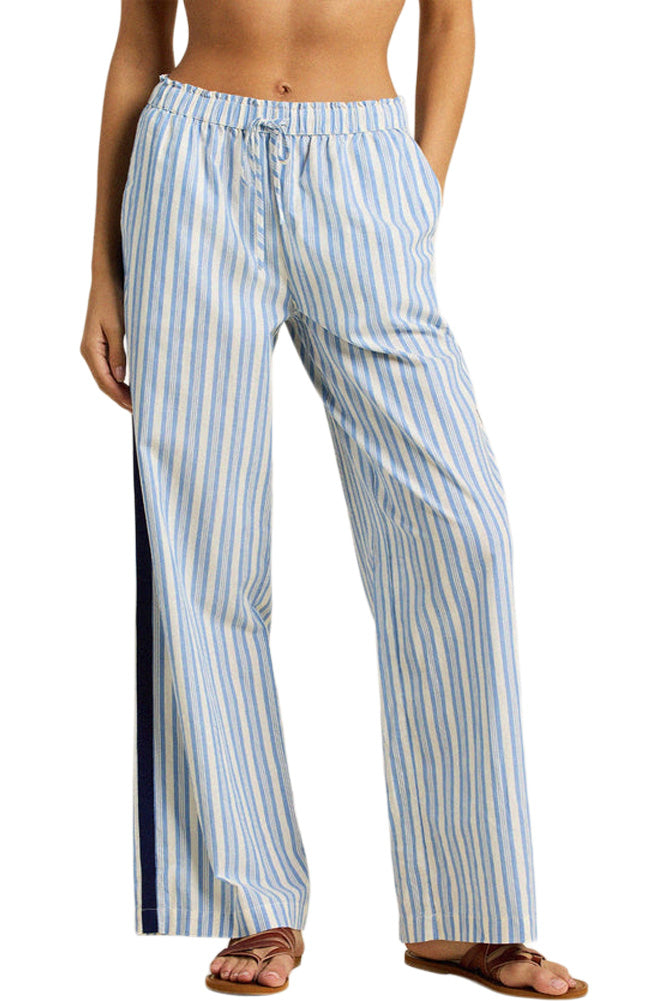 Trovata Birds of Paradis Vera Pant in Bahia Stripe