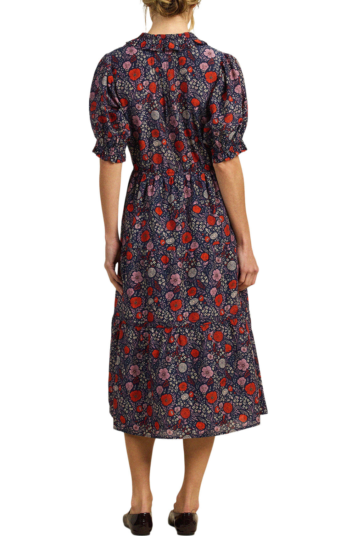 Trovata Birds of Paradis Yvette Dress in Atelier Garden