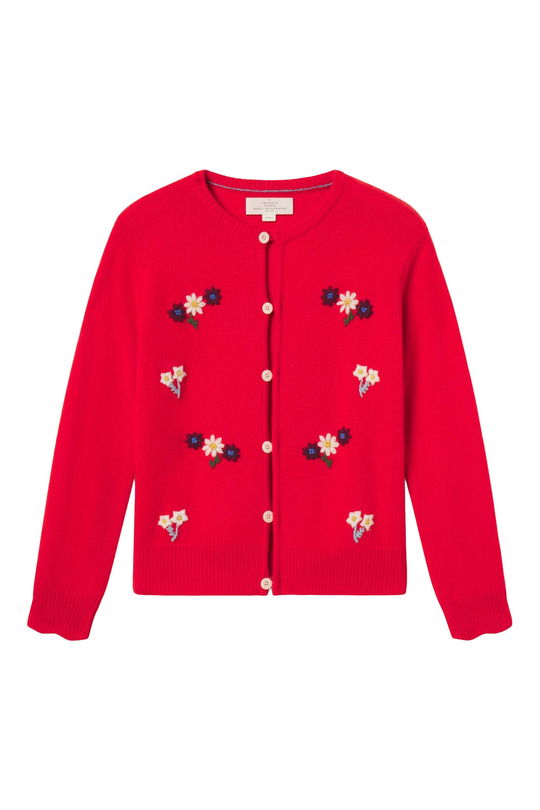 Trovata Brids of Paradis Loretta Sweater in Red