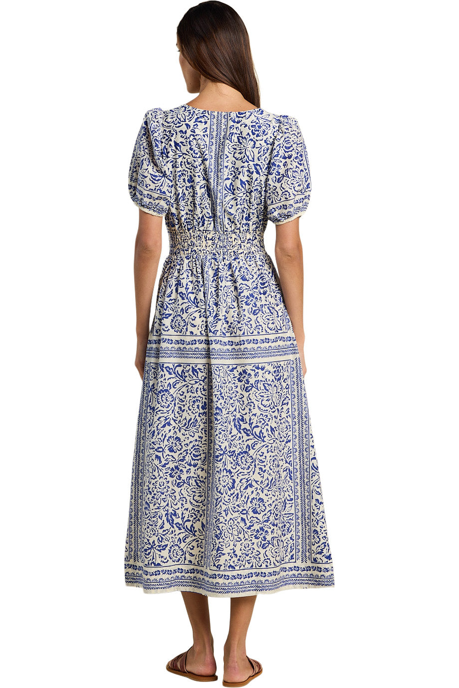Trovata Brids of Paradis Sonia Dress in Hydra Border