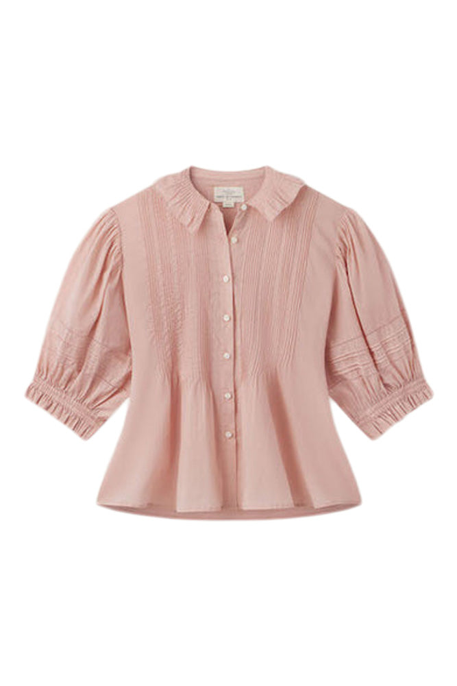 Trovata Birds of Paradis Jess Blouse in Blush