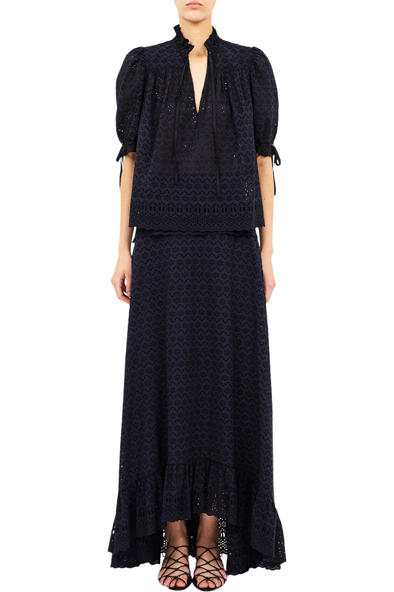 Ulla Johnson Alouette Top in Midnight