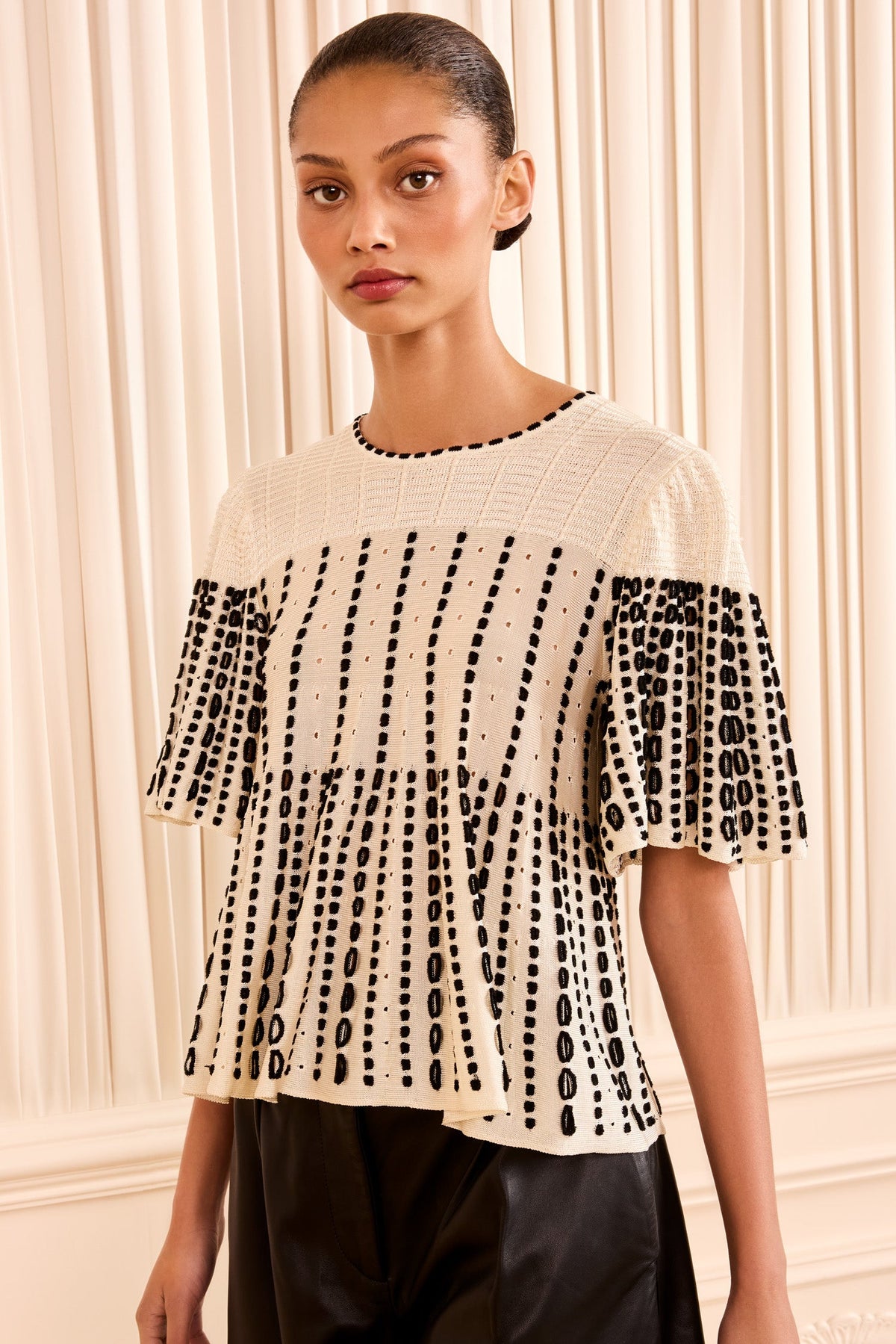 Ulla Johnson Avelina Knit Cape Top