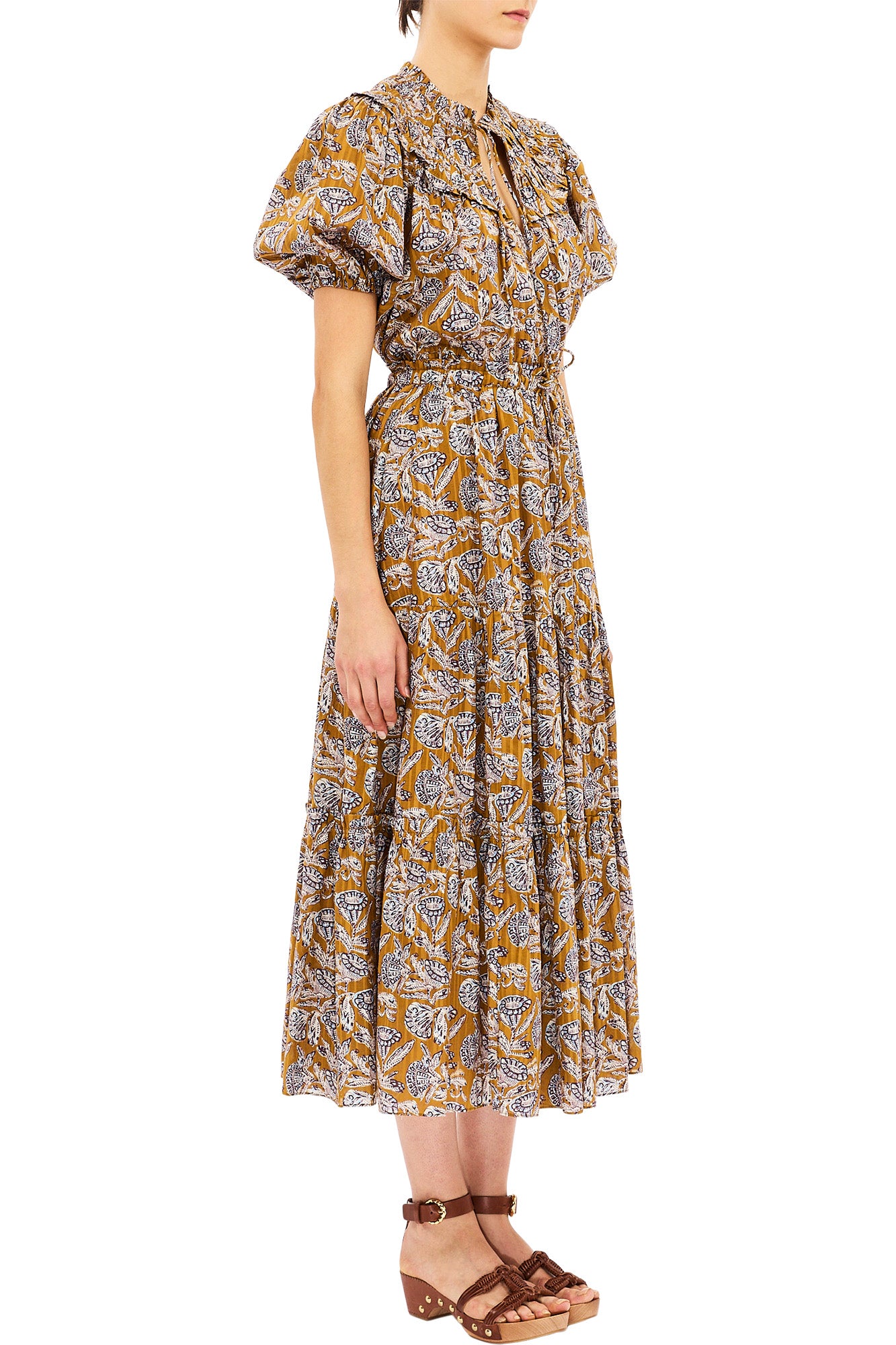 Ulla Johnson Elvie Top in Fennel Blossom