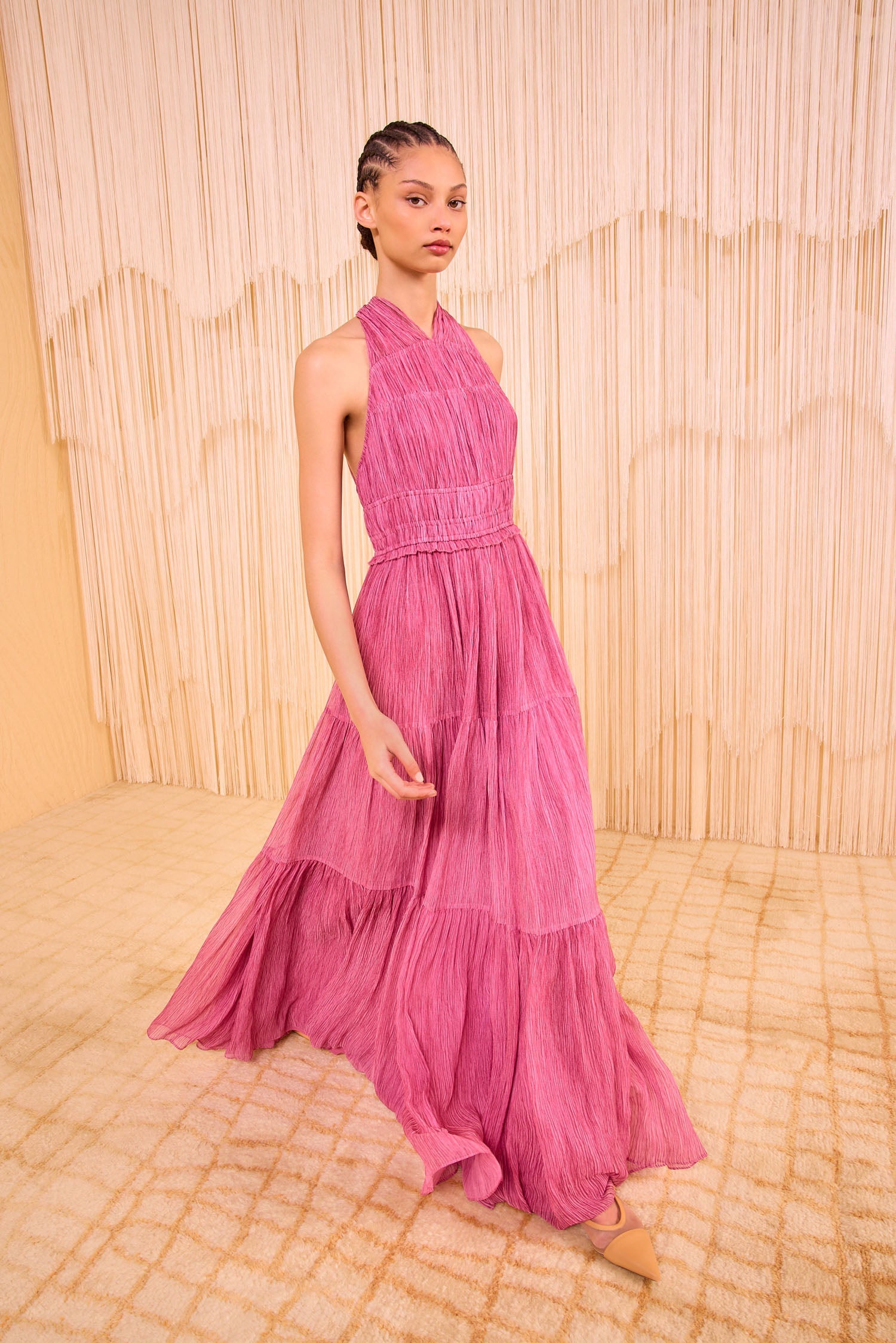 Ulla Johnson Fressia Gown in Amaranthus
