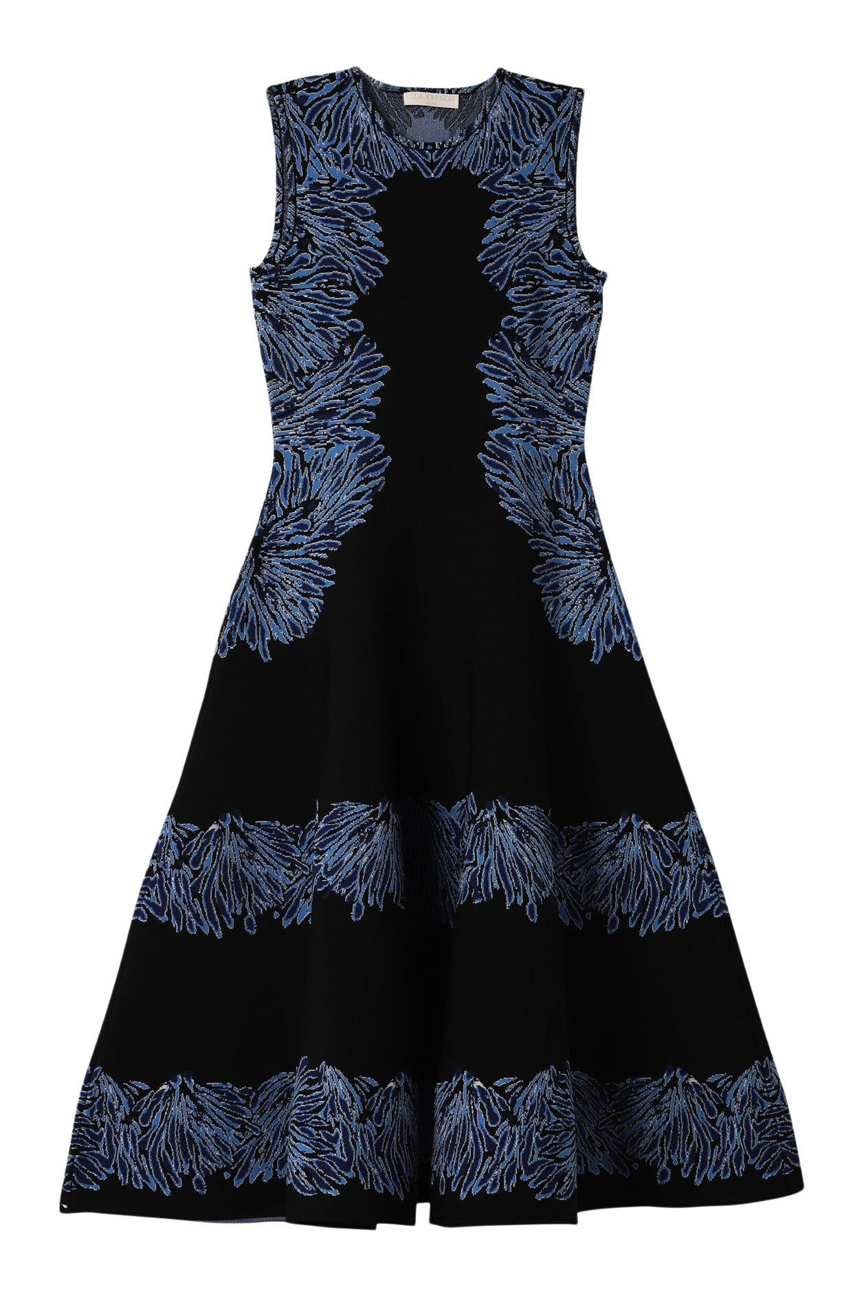 Ulla Johnson Sofie Jacquard Dress in Ocean