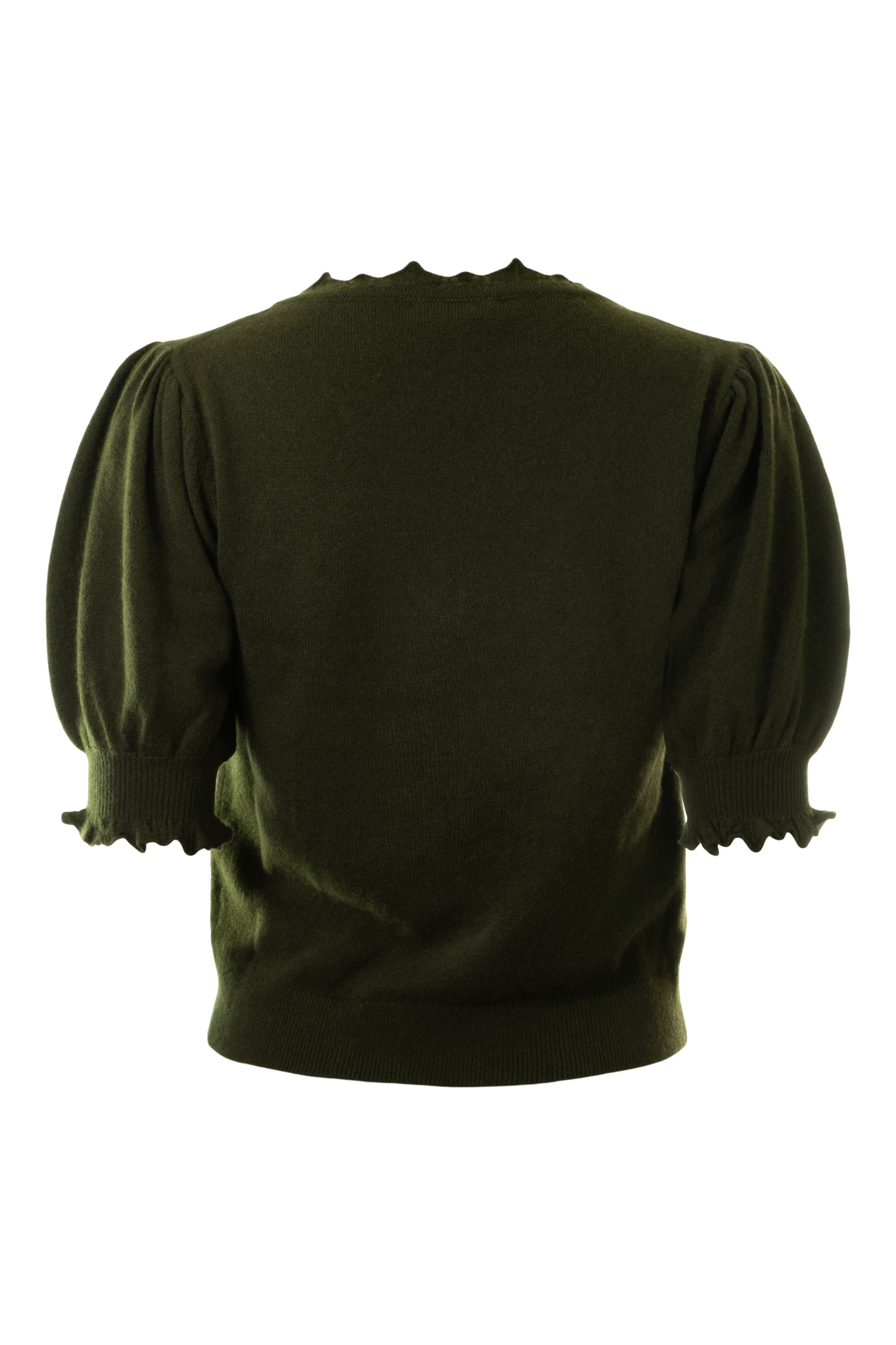 Ulla Johnson Polline Top in Hunter