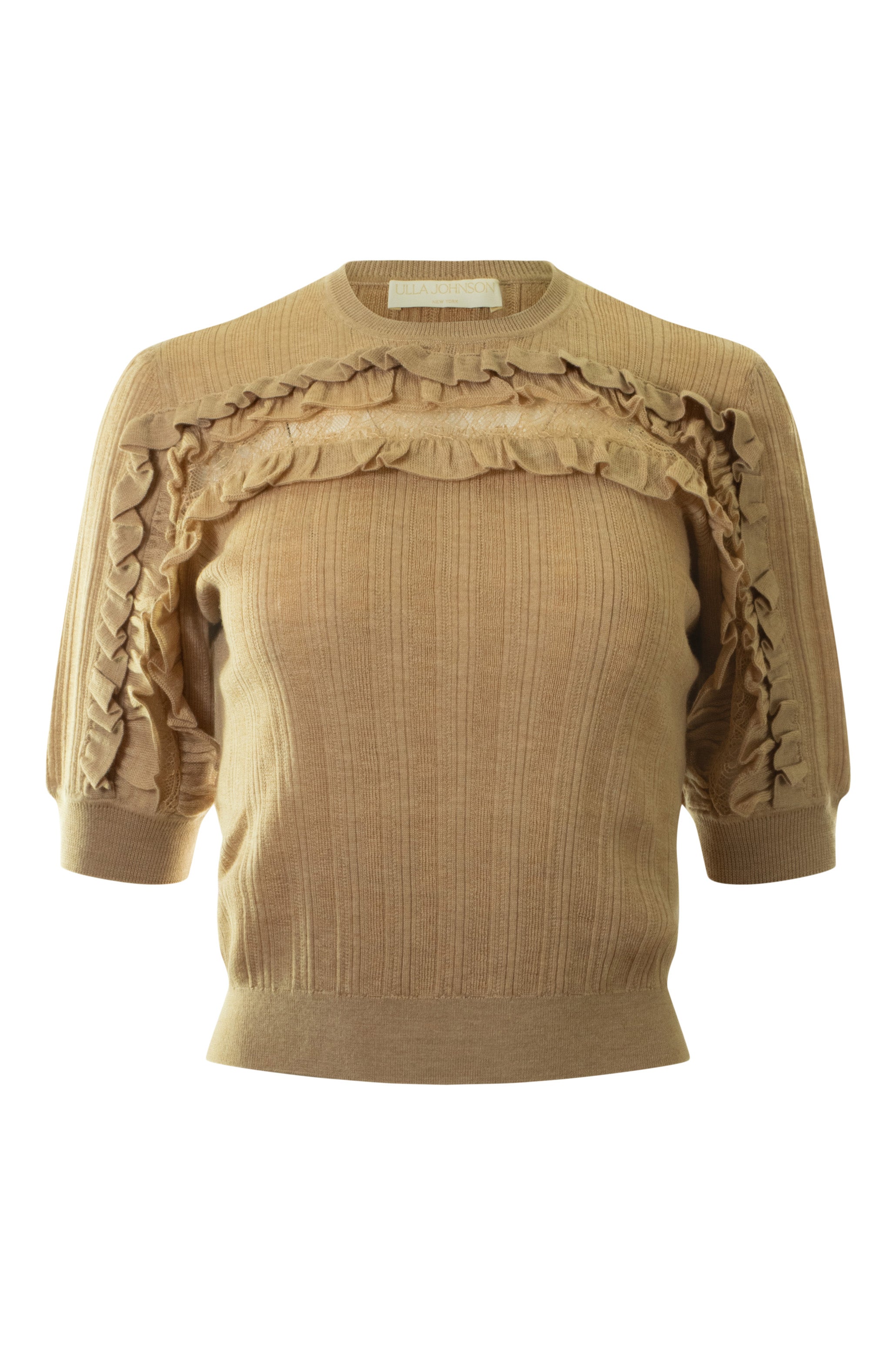 Ulla Johnson Salima Short Sleeve Blouse