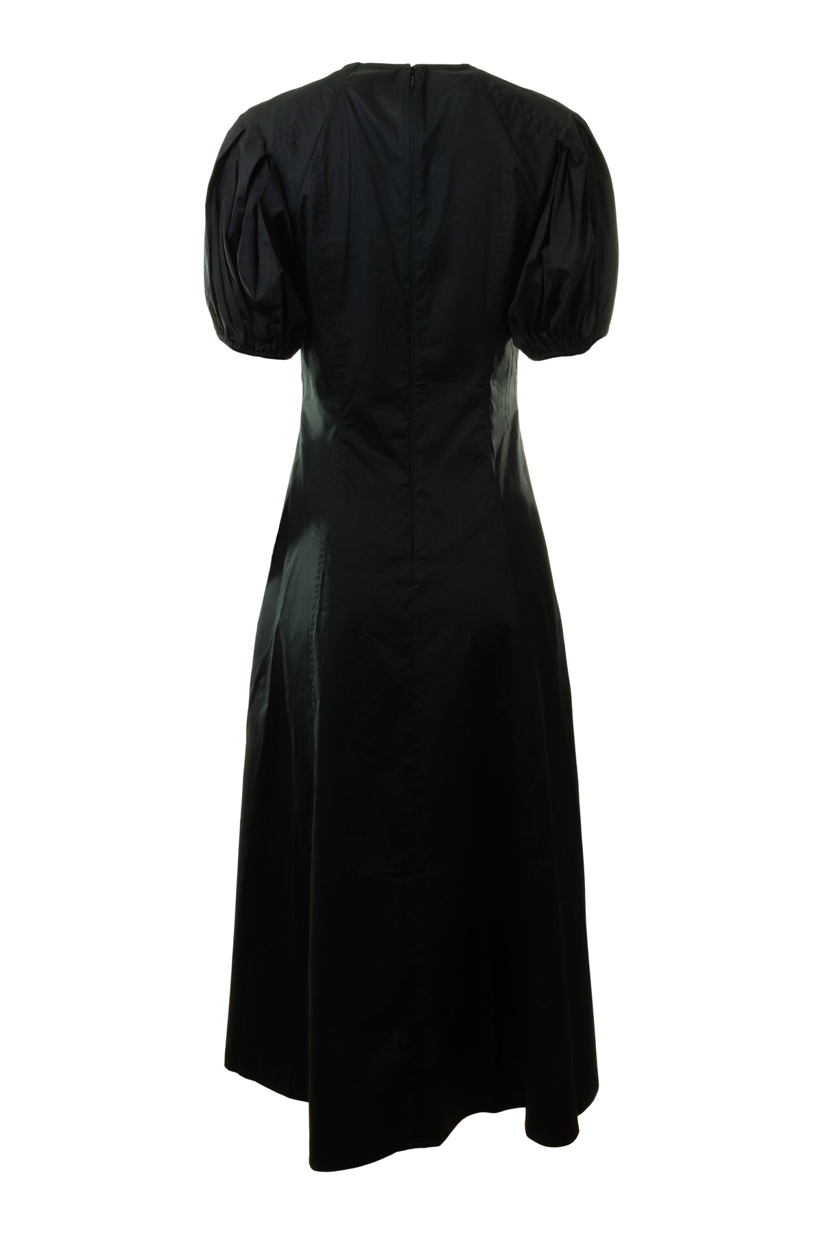 Ulla Johnson Petra Puff Sleeve Dress in Noir