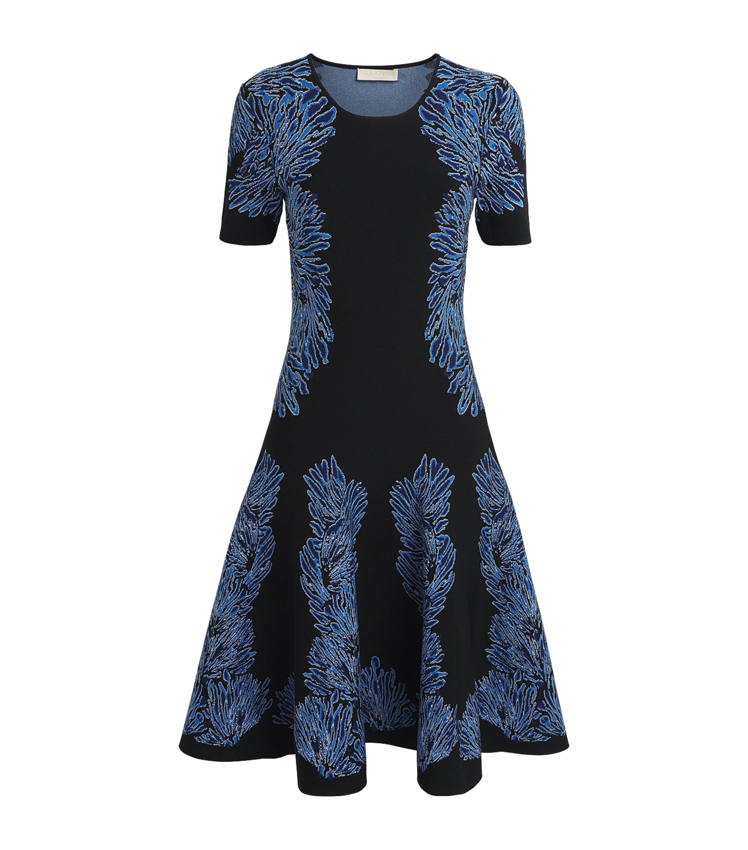 Ulla Johnson Sofie Jacquard Dress in Ocean