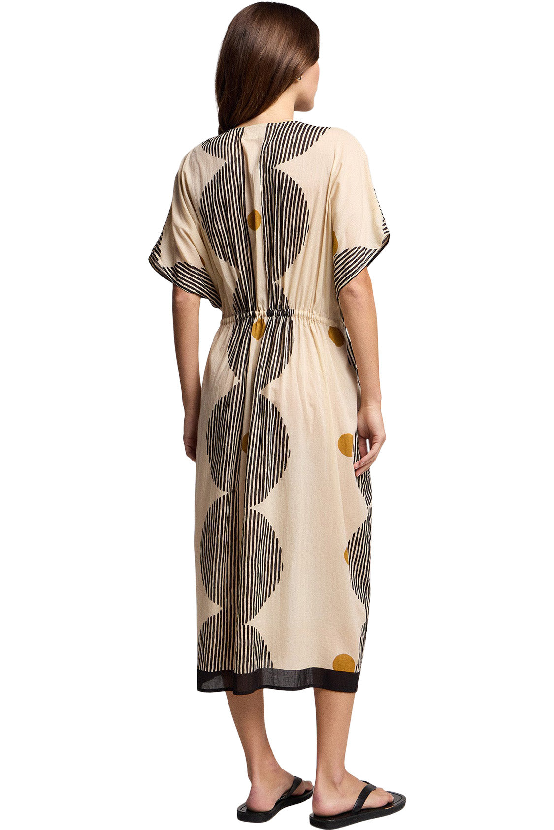 Velvet Amira Dress in Neutral
