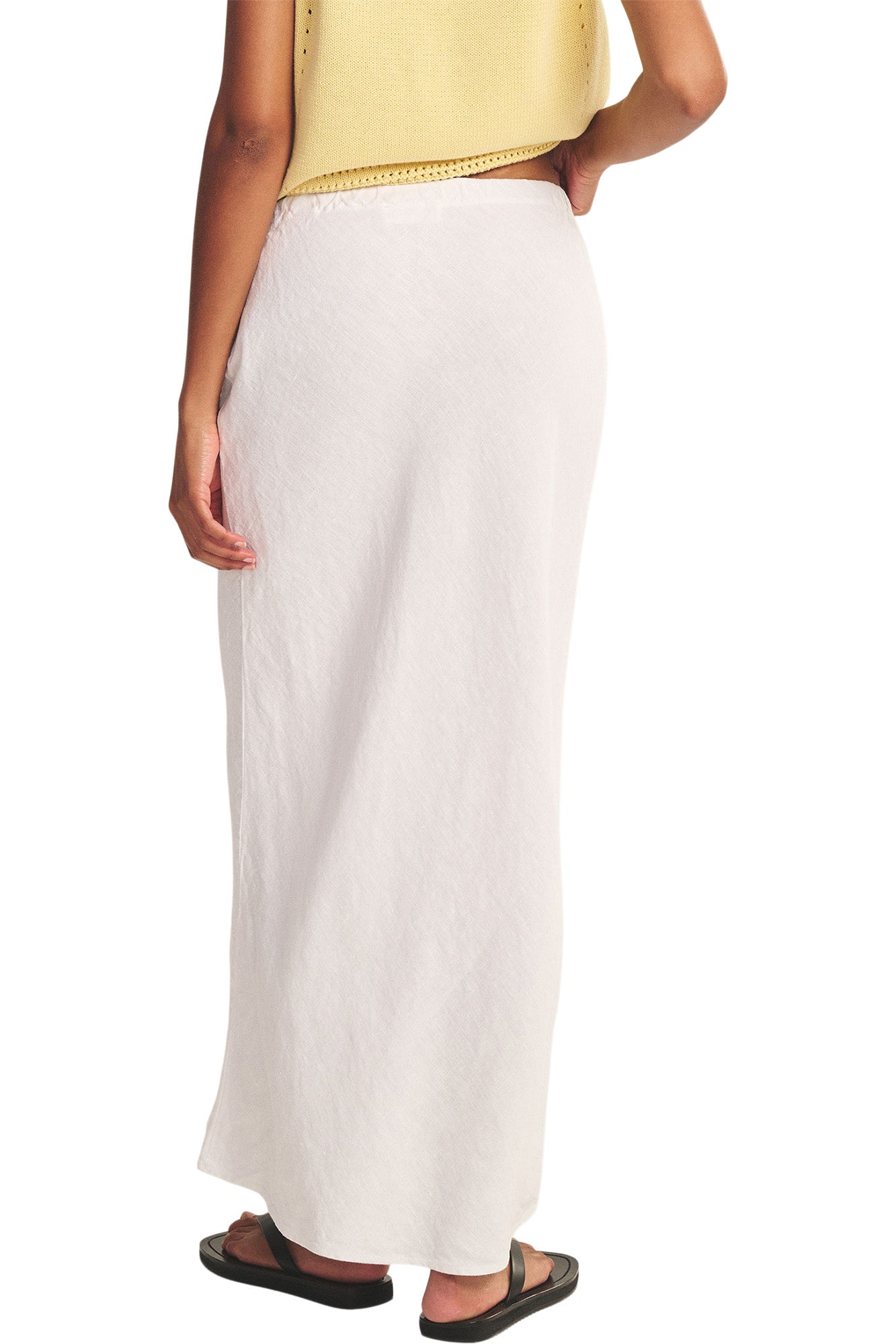 Velvet Beka Skirt in White