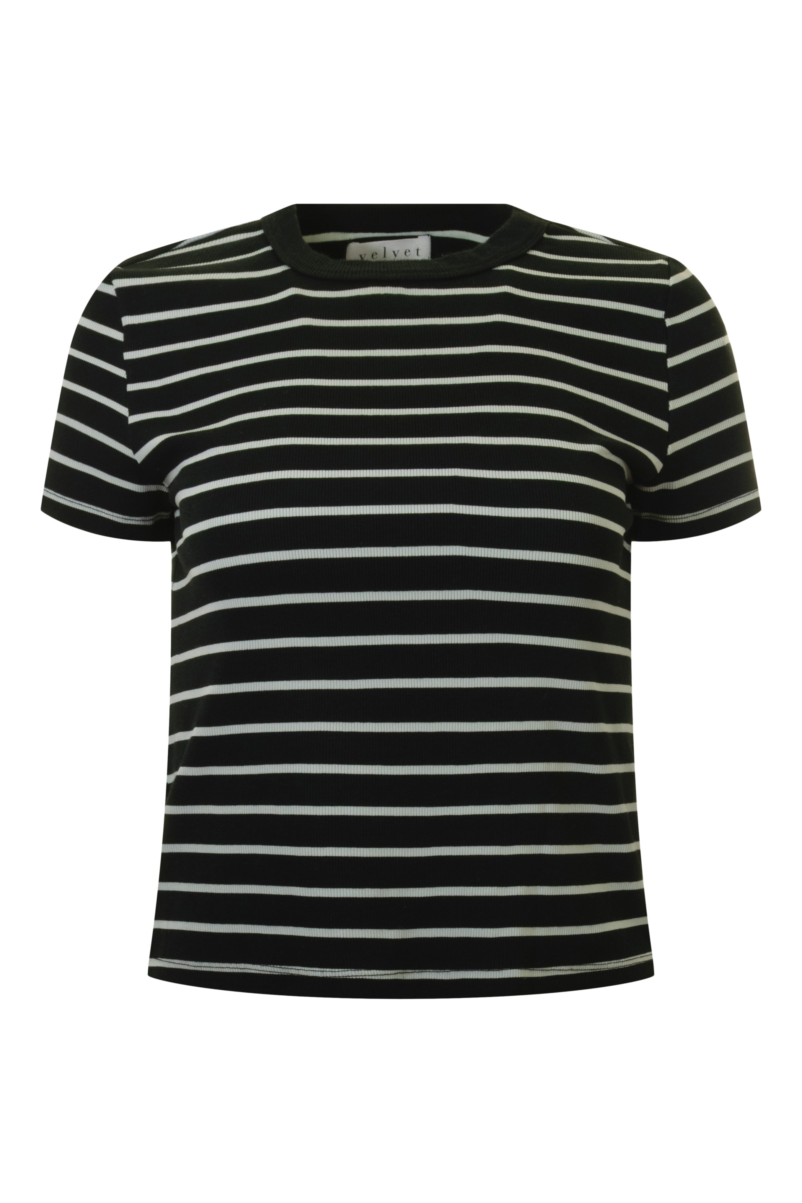 Velvet Brenda Short Sleeve Crew Neck Tee