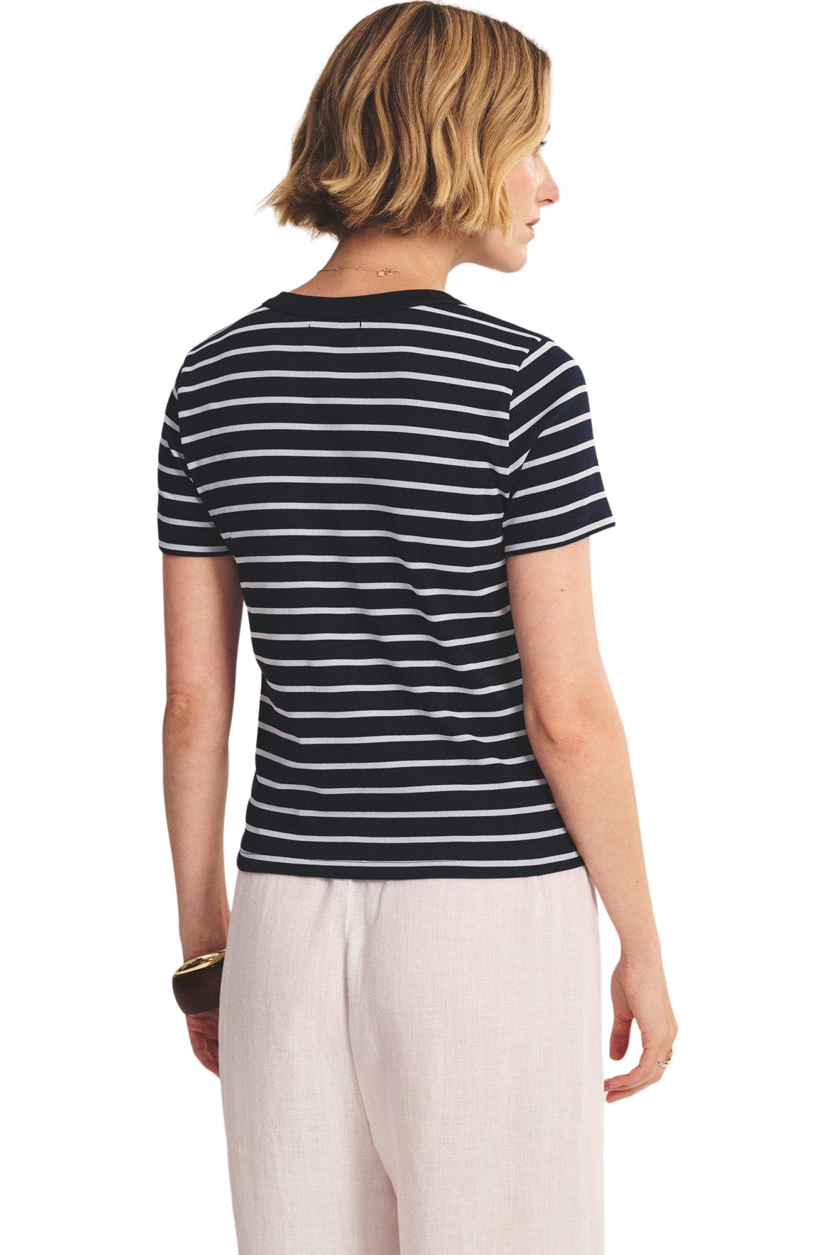 Velvet Brenda Short Sleeve Crew Neck Tee