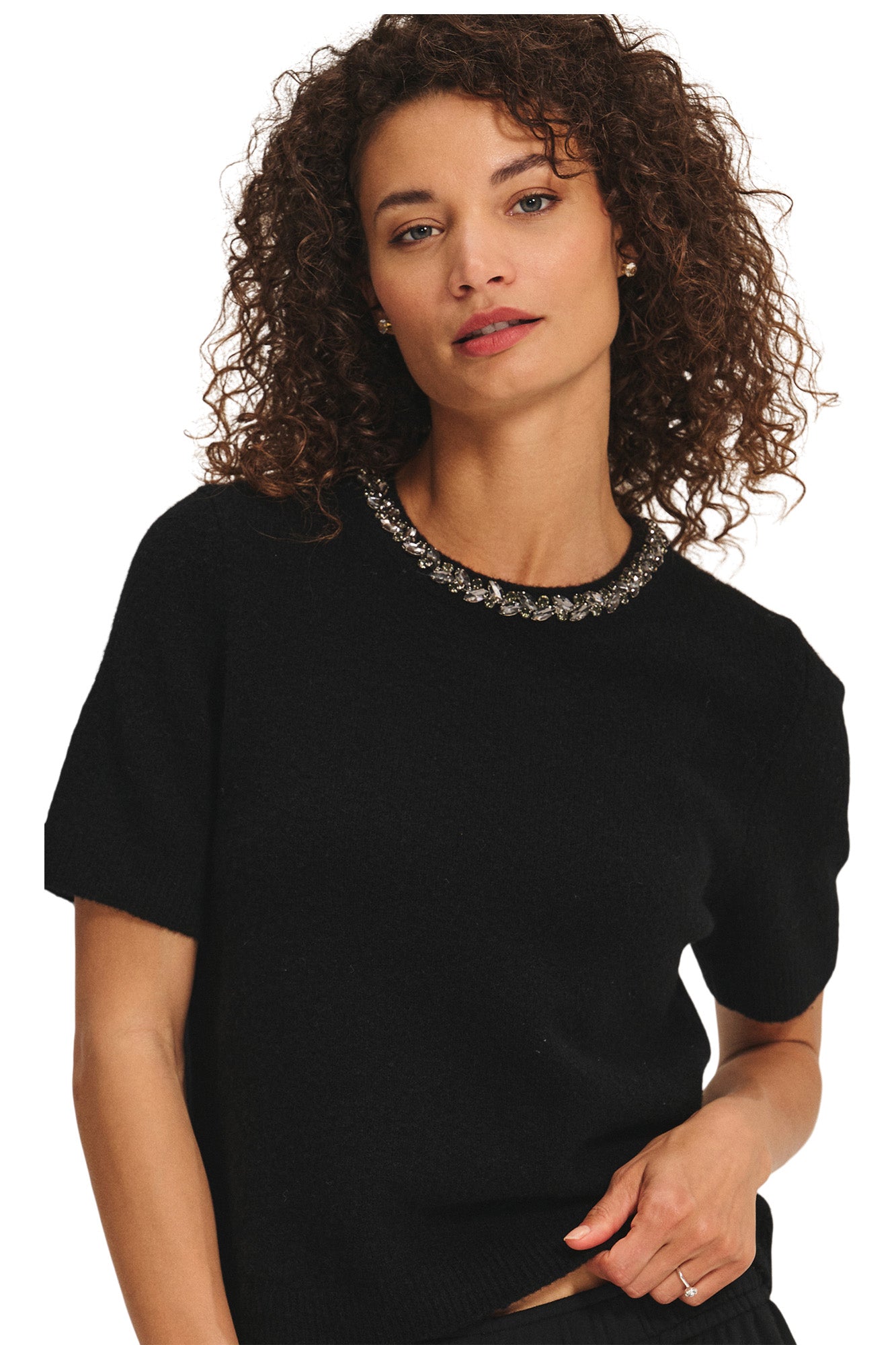 Velvet Briana Short Sleeve Sweater