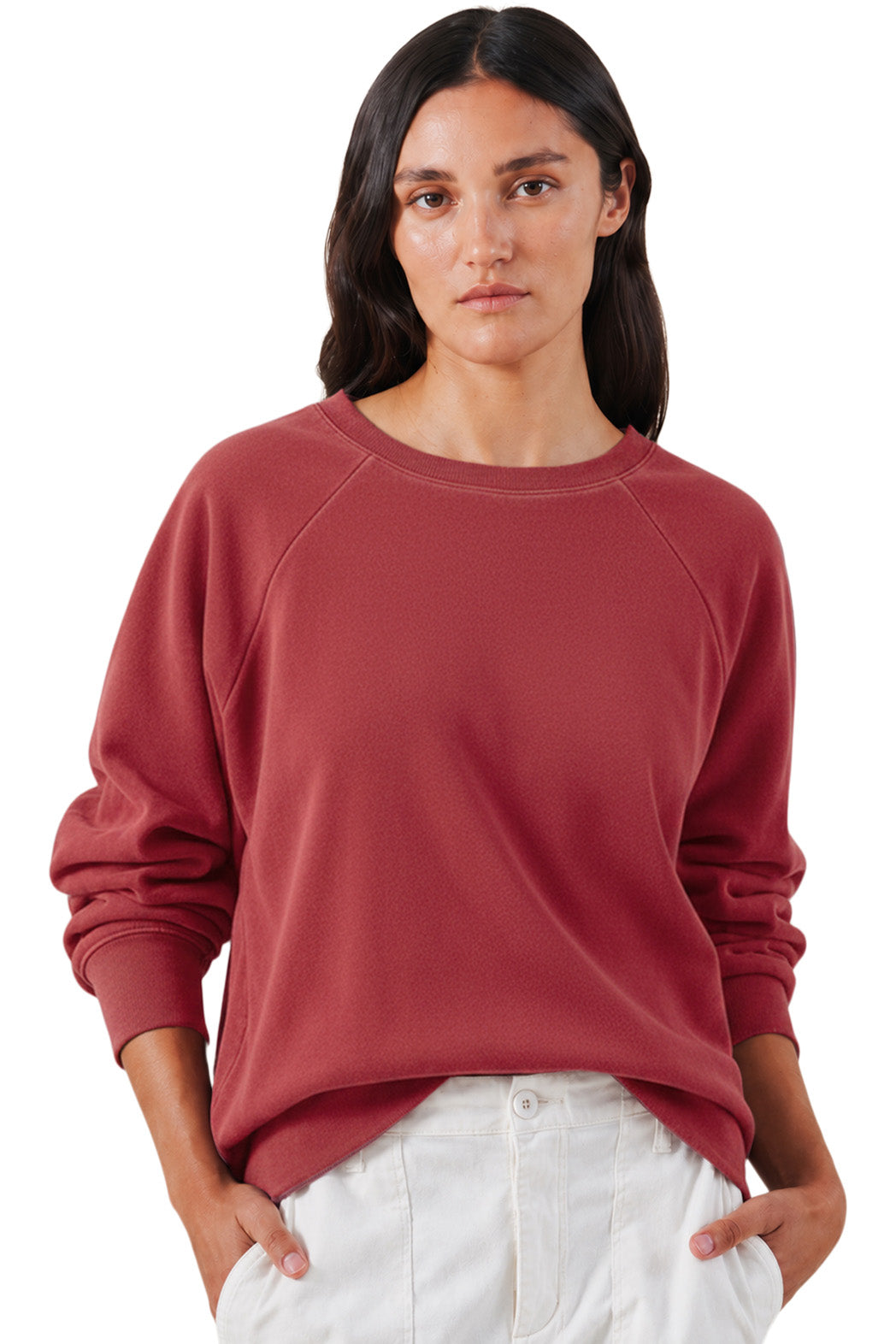 Velvet Callie Lux Velour Crewneck Sweatshirt