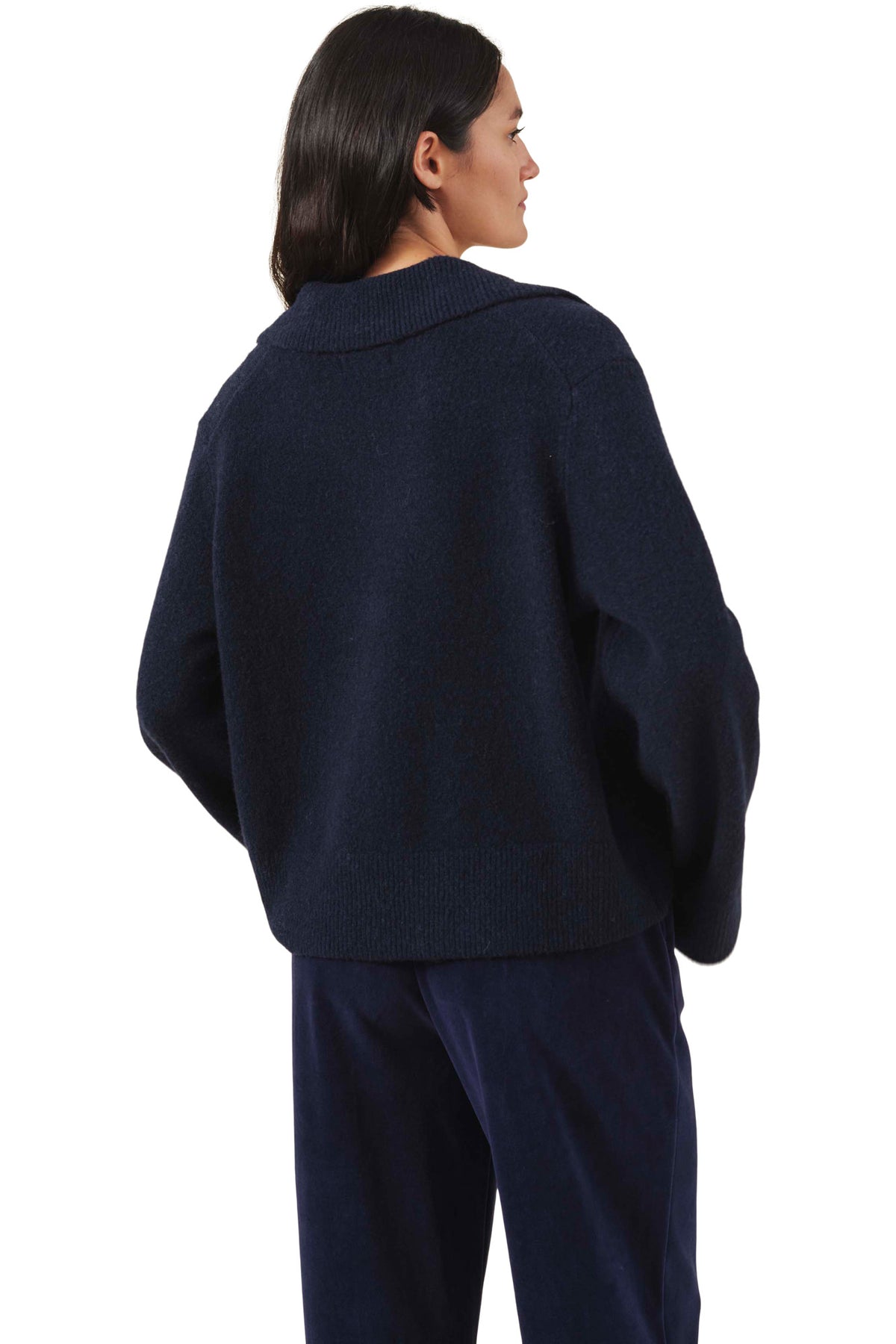 Velvet Carson Collared V-neck Sweater