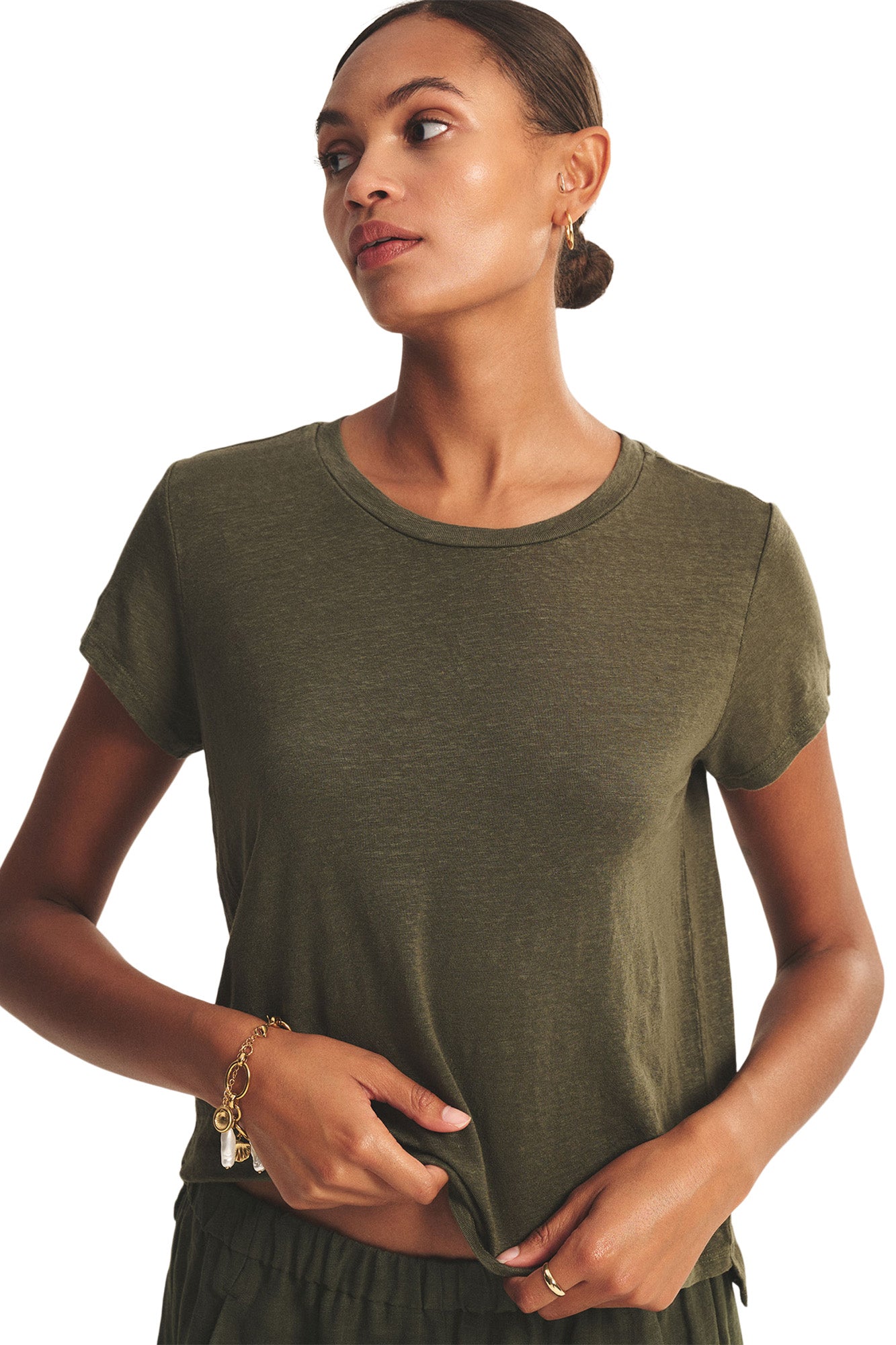 Velvet Casey Crewneck Tee