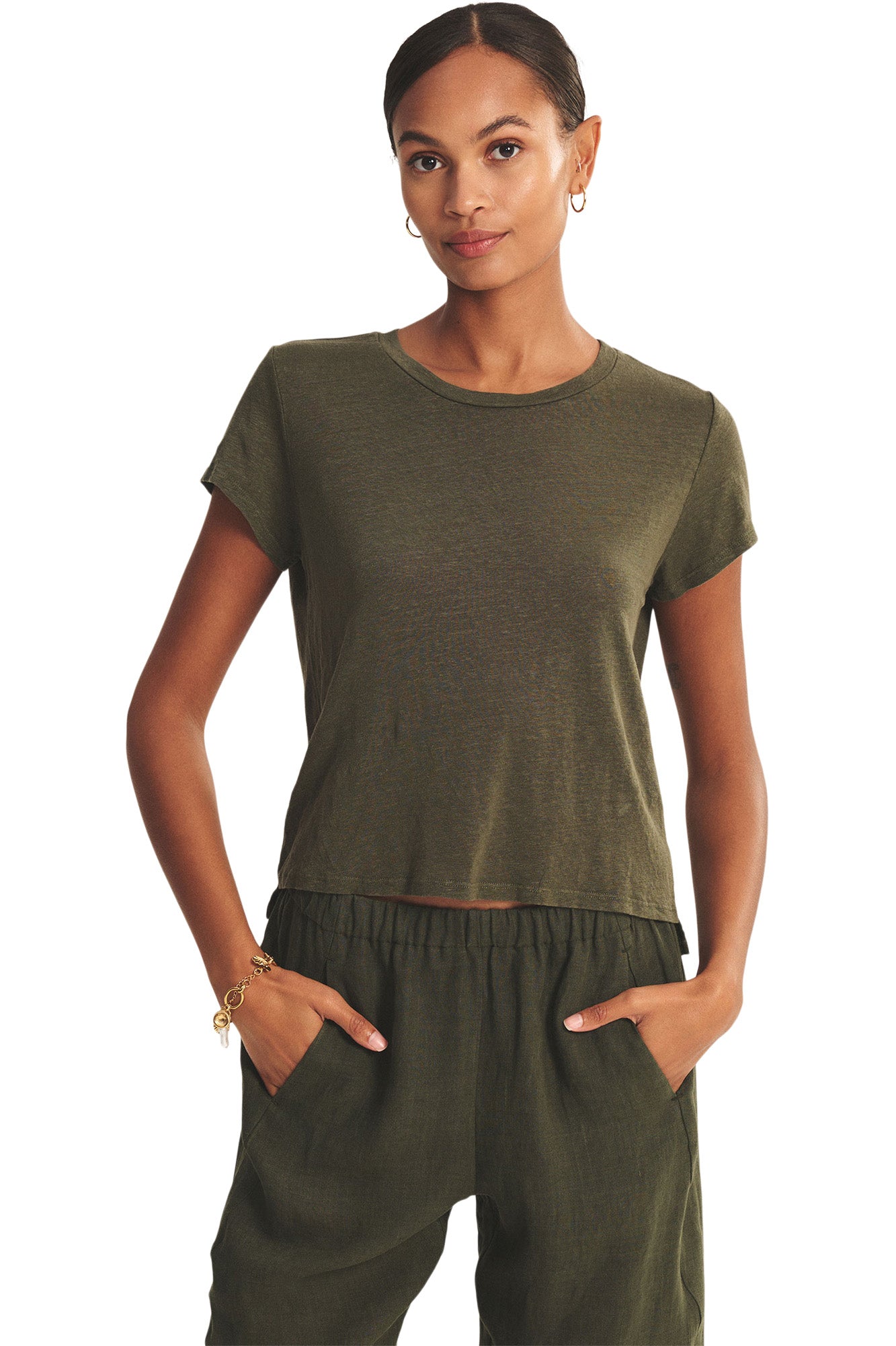 Velvet Casey Crewneck Tee