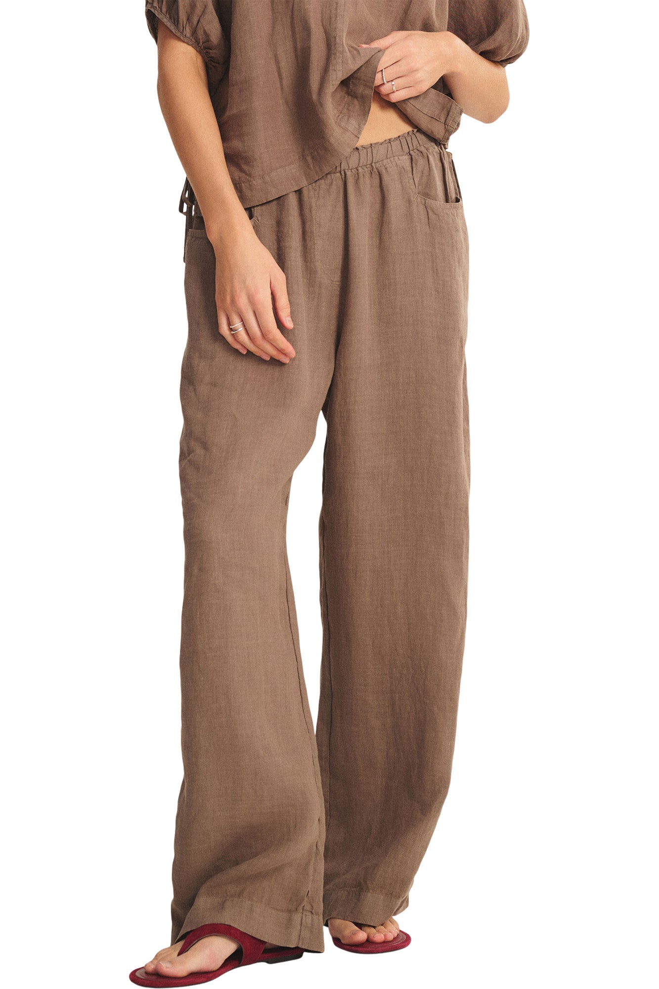 Velvet Clairo Pant in Mudslide