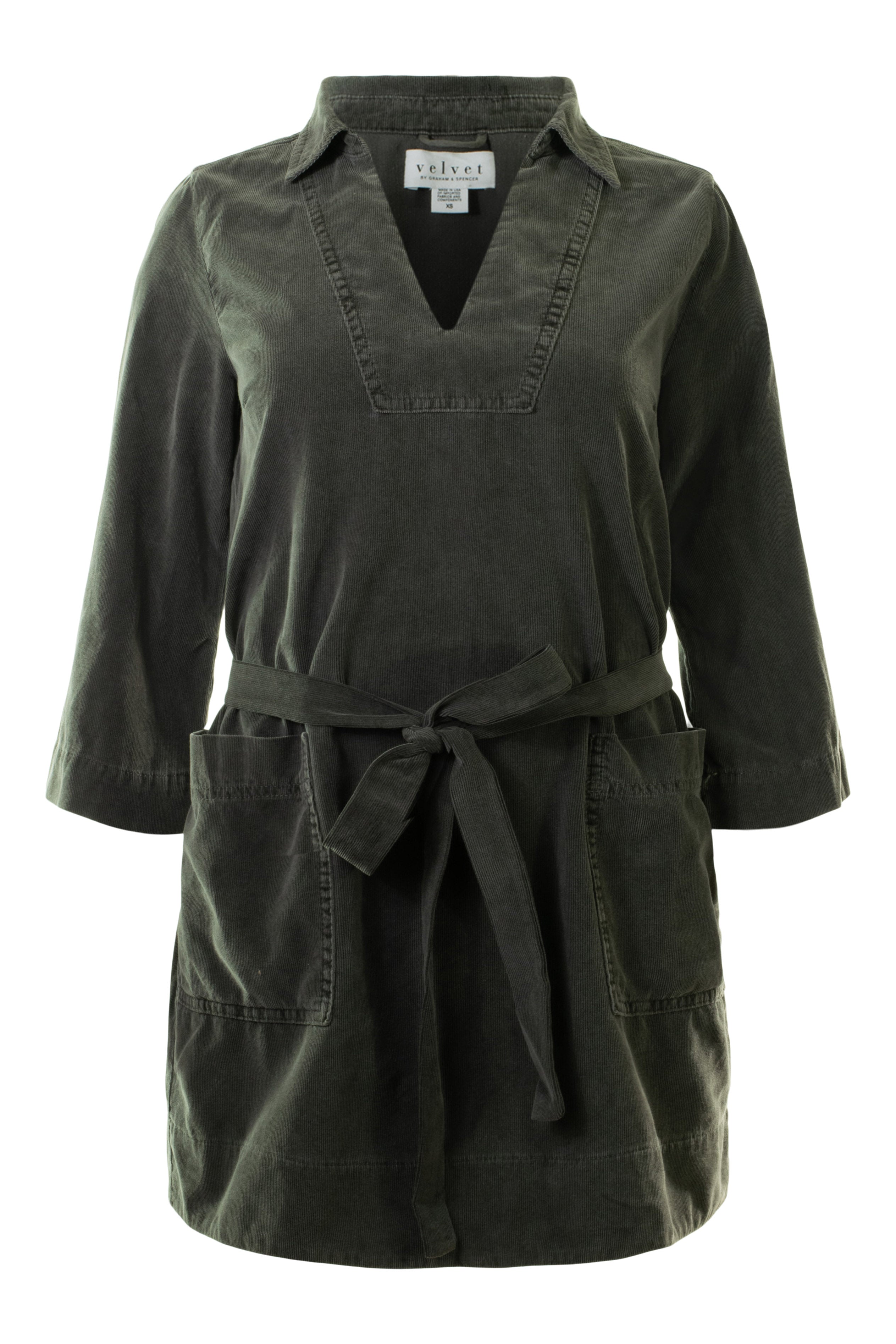 Velvet Elke Corduroy Dress