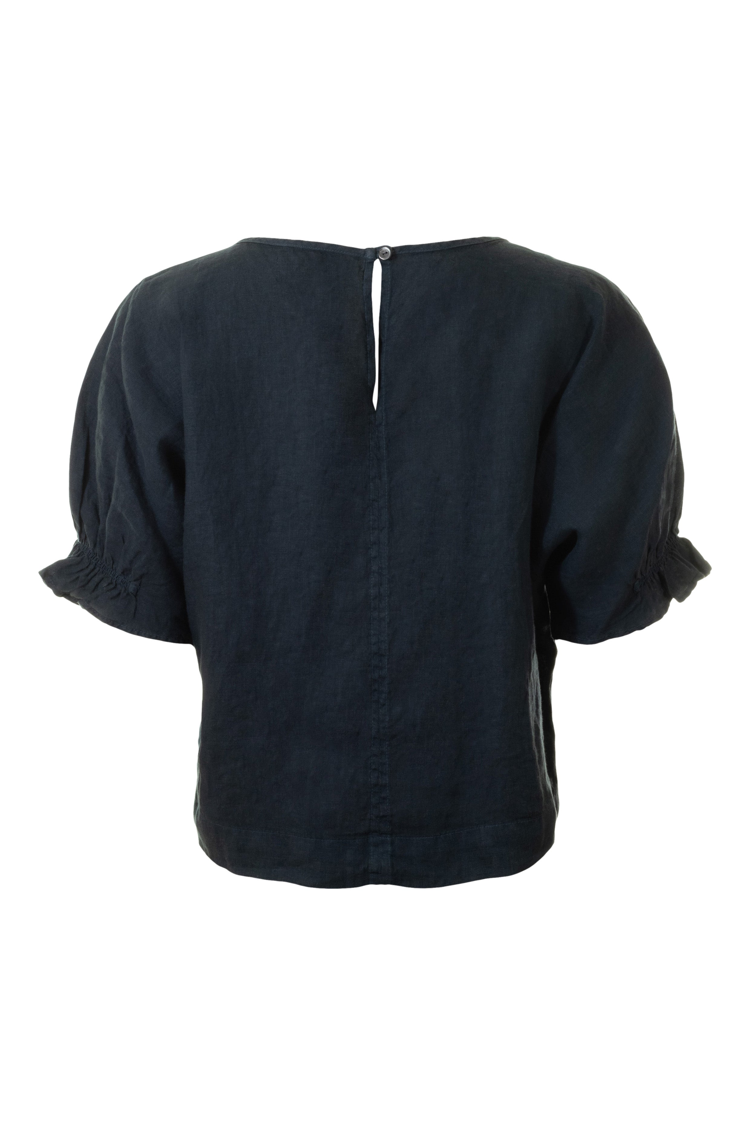 Velvet Emily Linen Top in Shadow