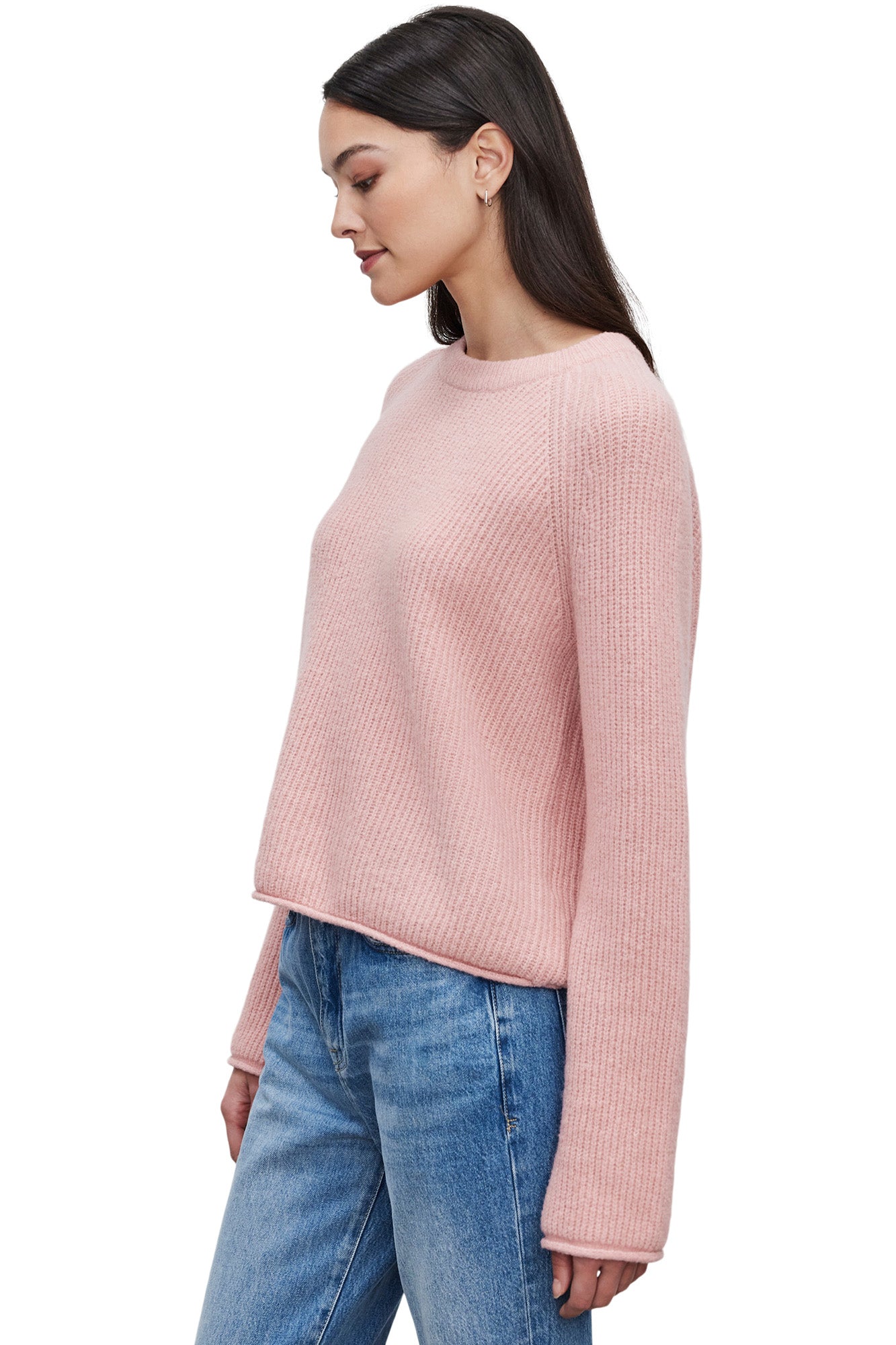 Velvet Gigi Cozy Knit Crewneck Sweater