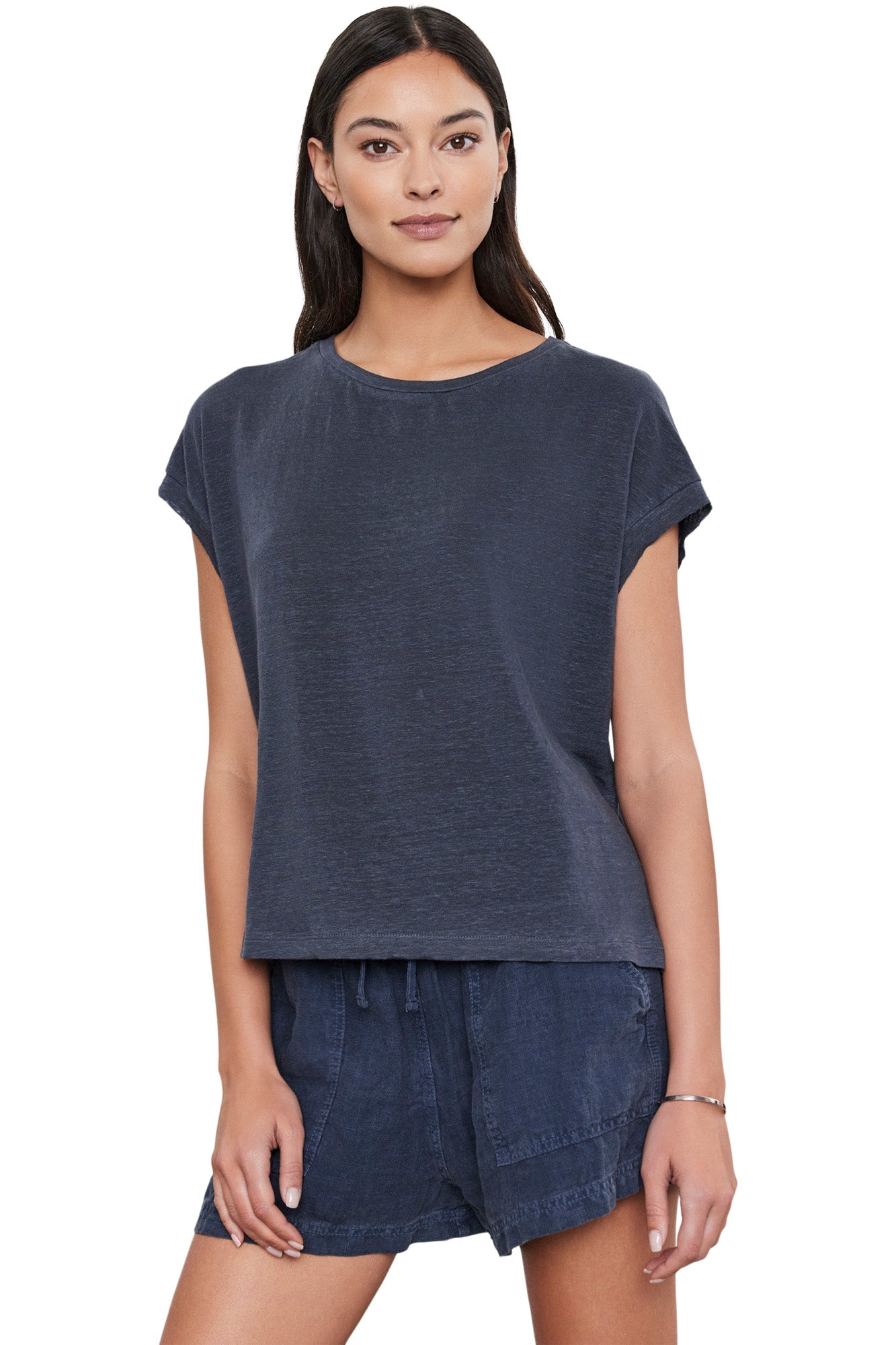 Velvet Hudson Linen Knit Top