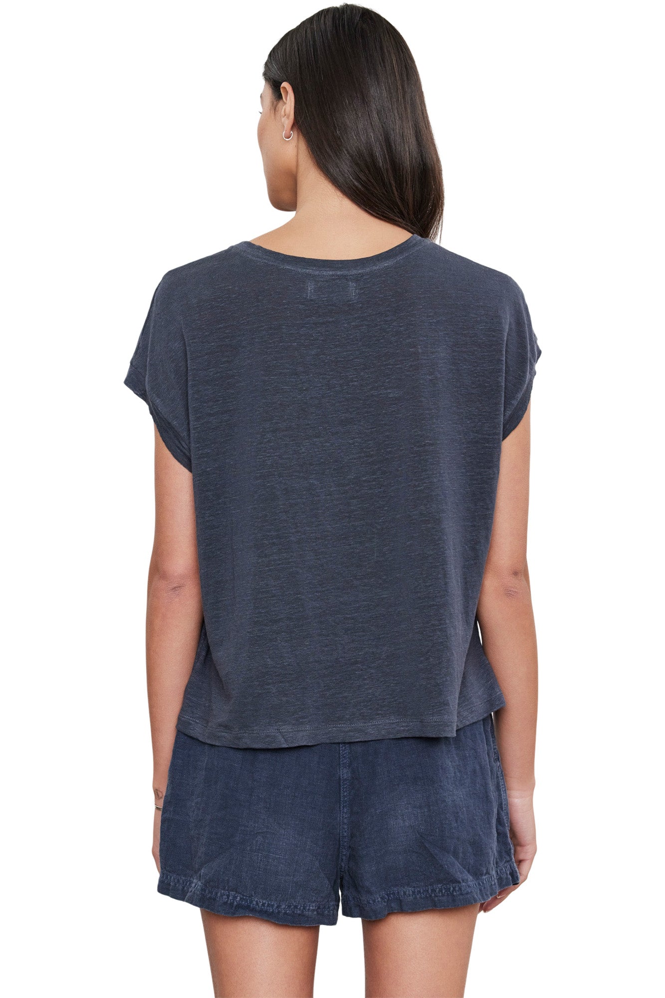 Velvet Hudson Linen Knit Top