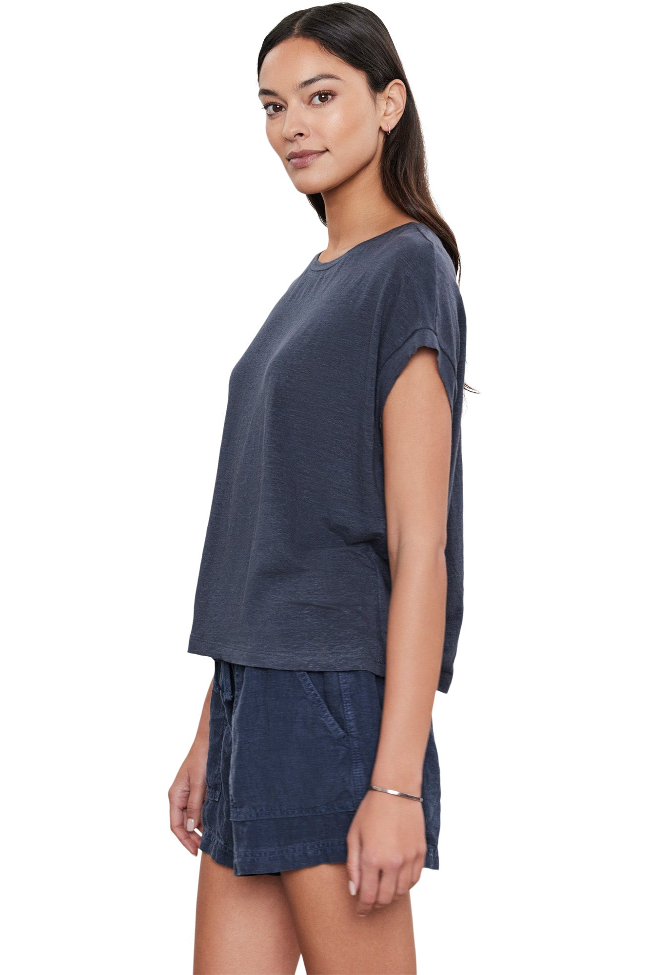 Velvet Hudson Linen Knit Top