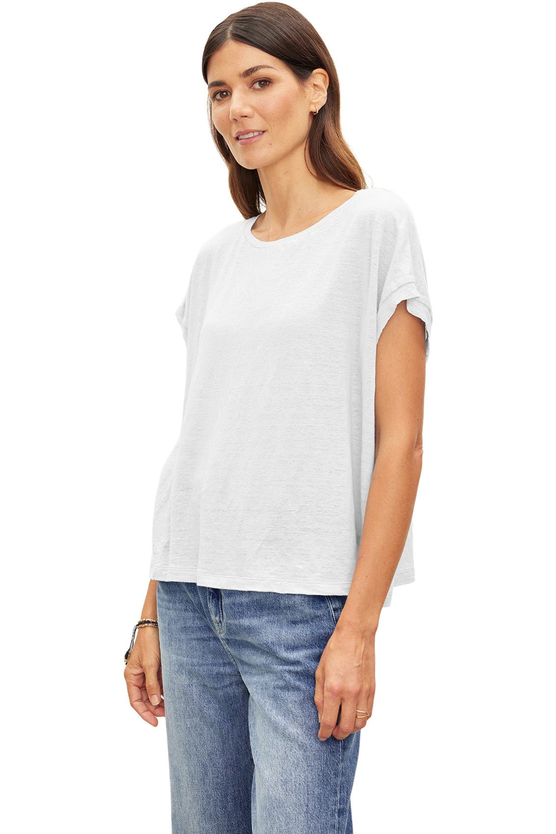 Velvet Hudson Linen Knit Top