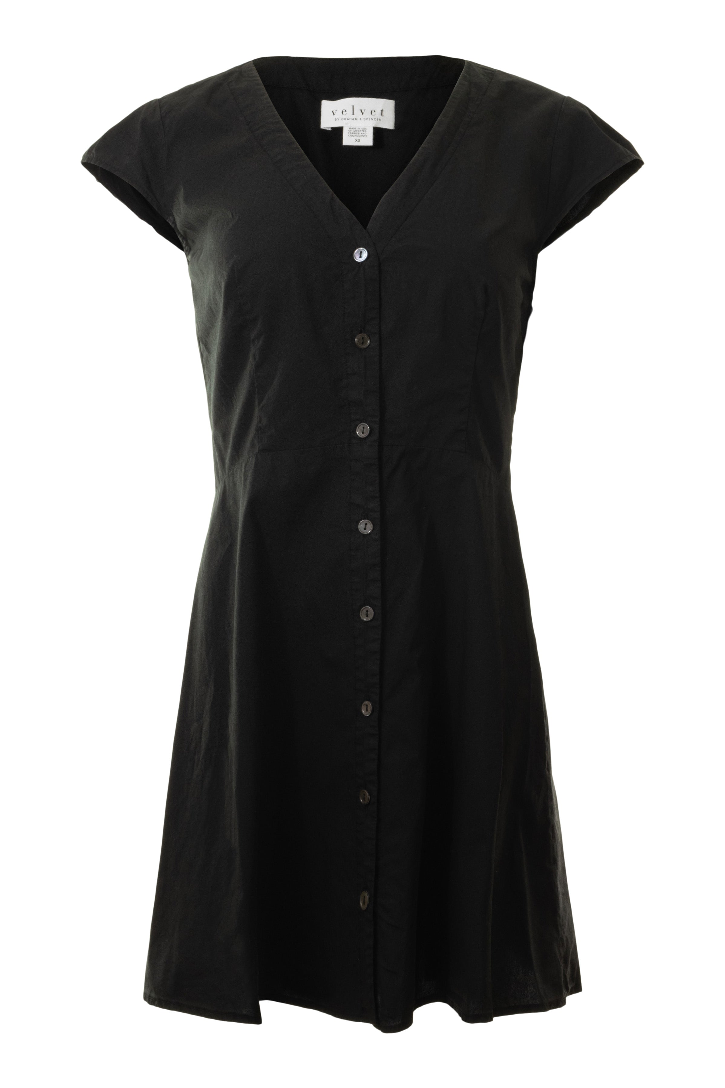 Velvet Inette Dress in Black