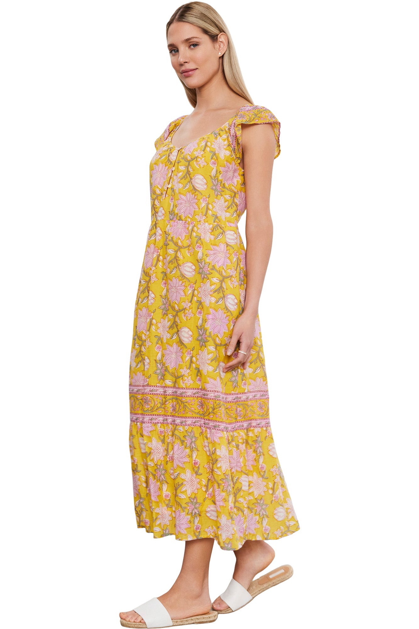 Velvet Jazlyn Sleeveless Dress in Sunburst