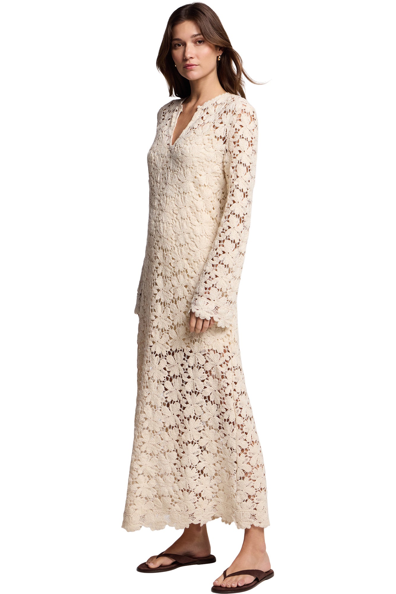 Velvet Jovie Maxi Dress in Oat