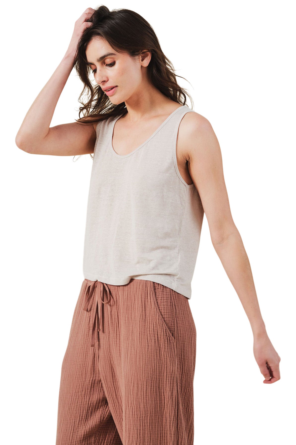Velvet Kylie Scoop Tank