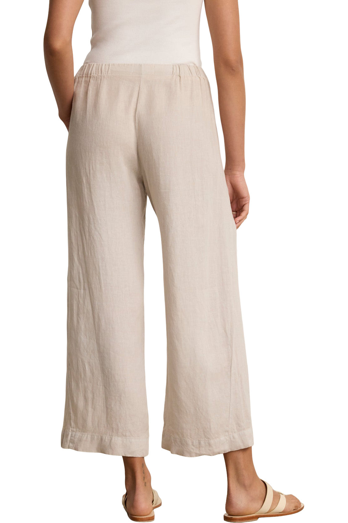 Velvet Lola Woven Linen Pant