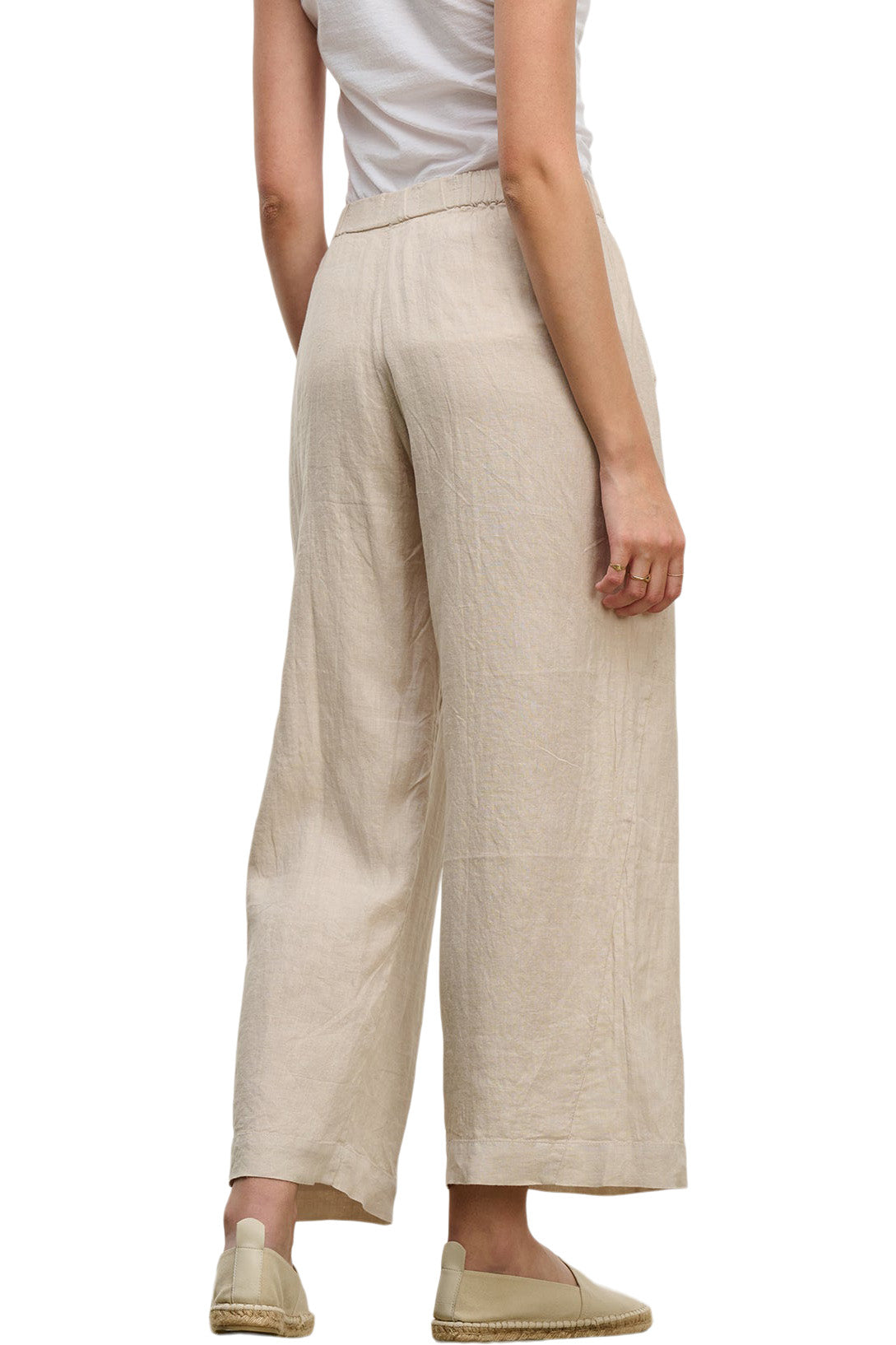 Velvet Lola Woven Linen Pant