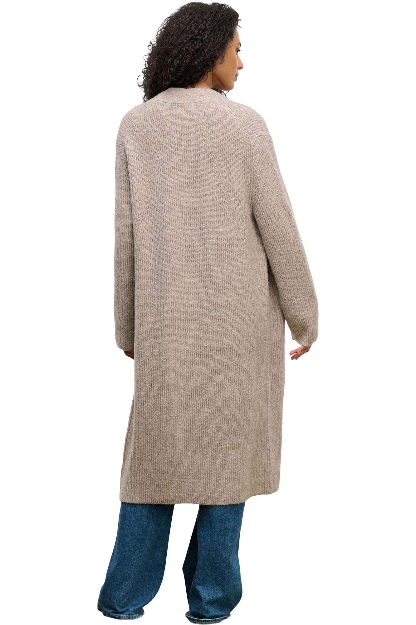 Velvet Misha Cardigan in Tan