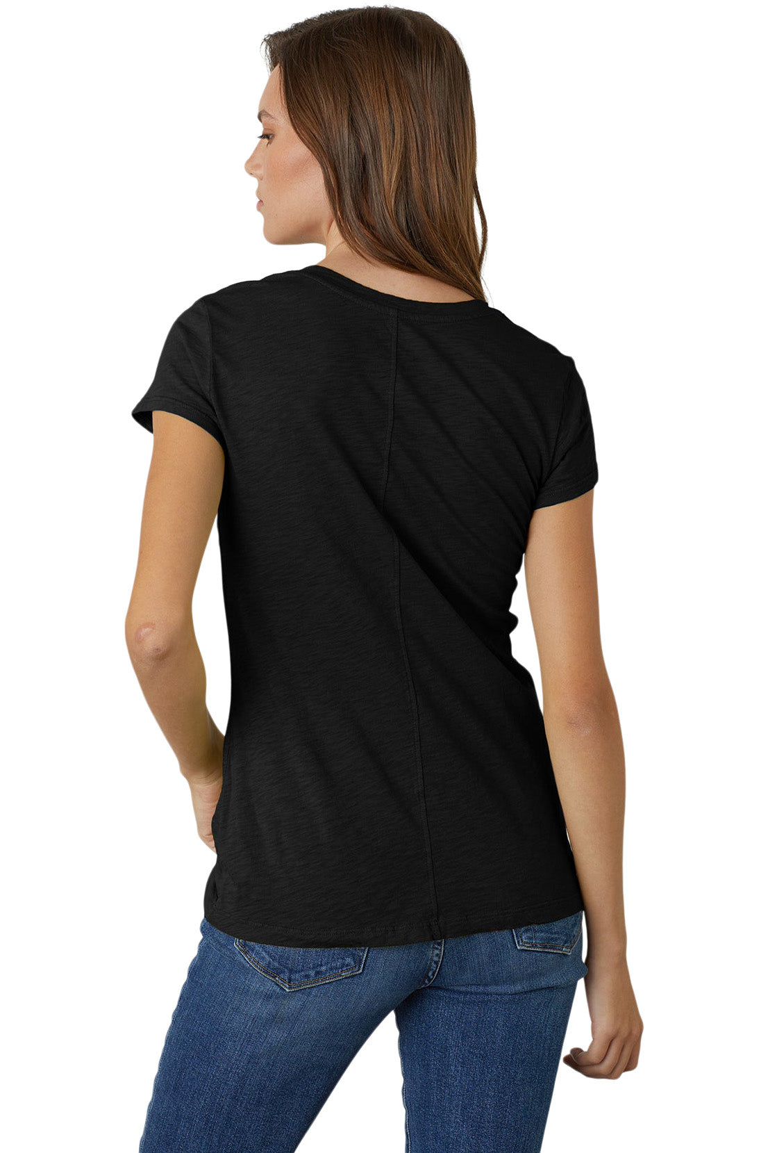 Velvet Odelia Cotton Scoop Neck Tee