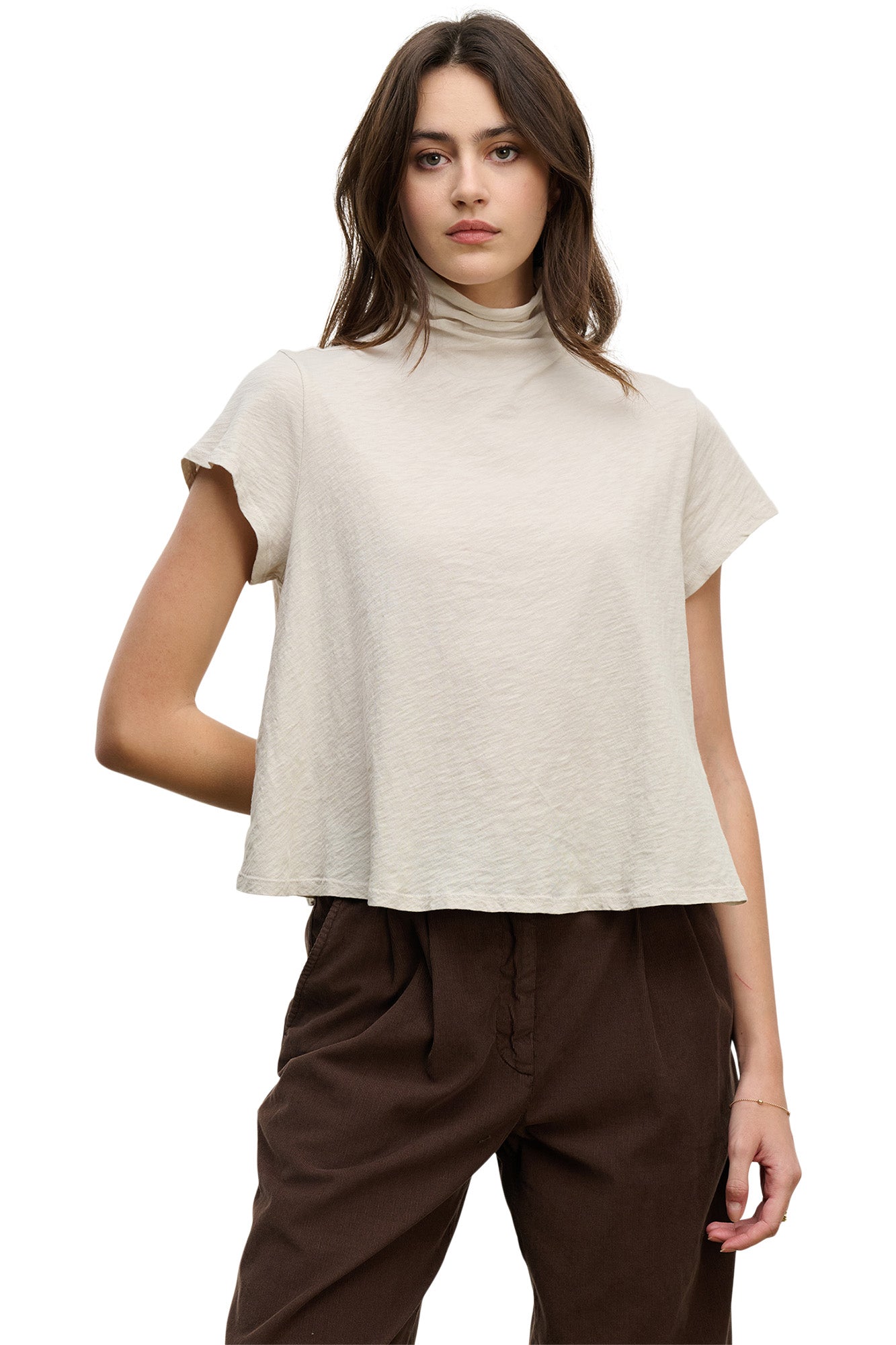 Velvet Savi Mockneck Top
