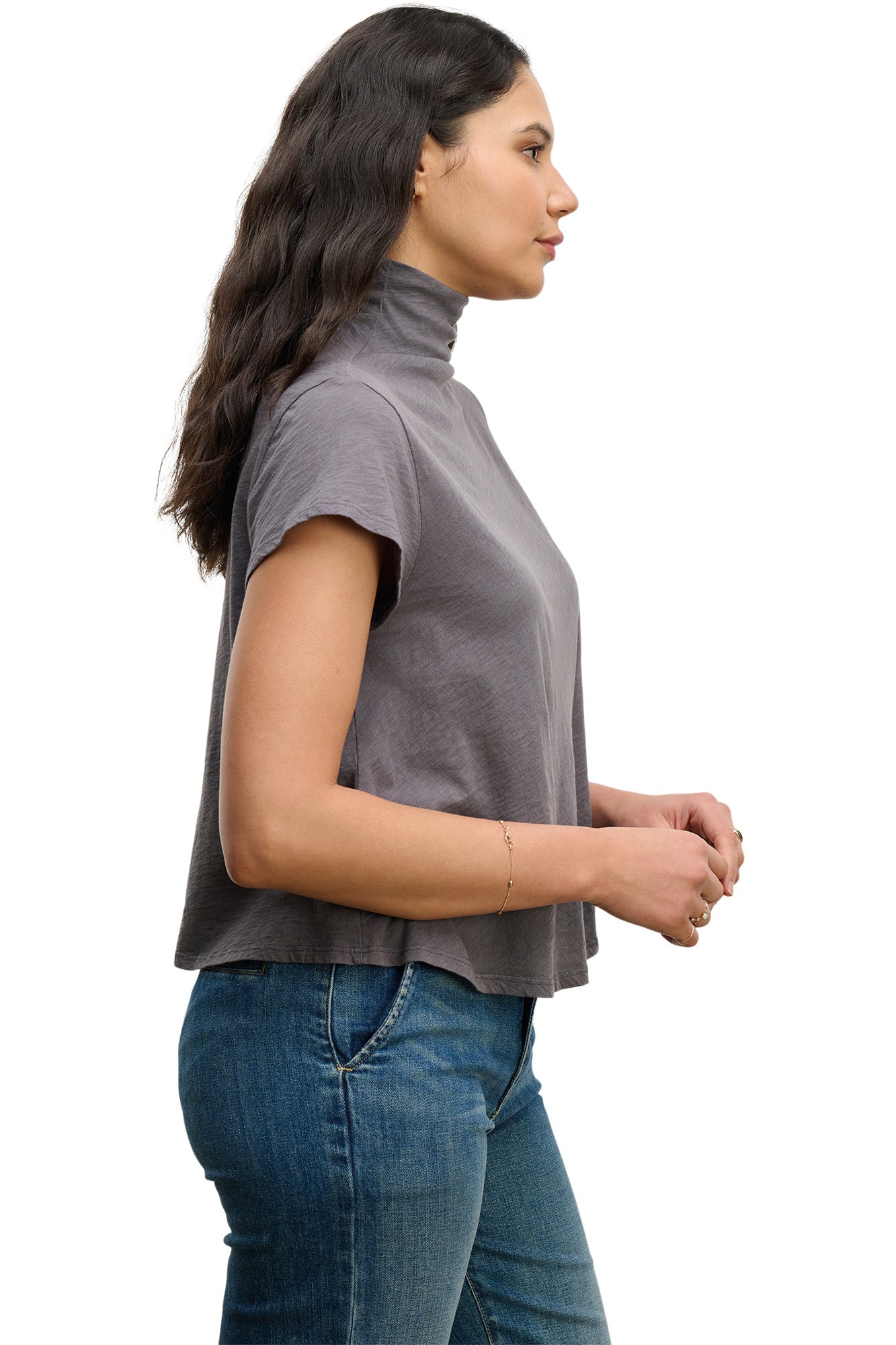 Velvet Savi Mockneck Top