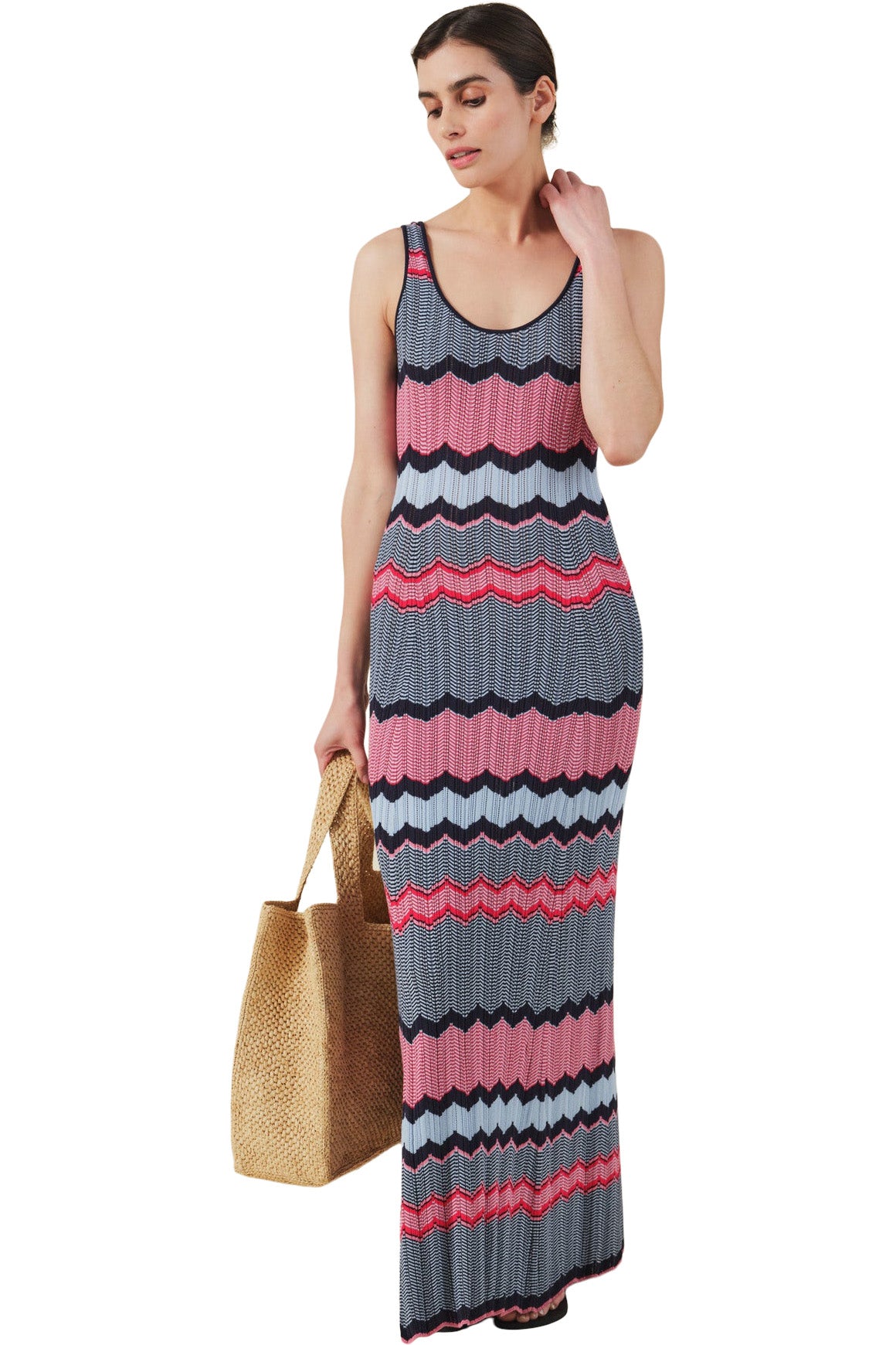Velvet Valentina Tank Dress in Multi