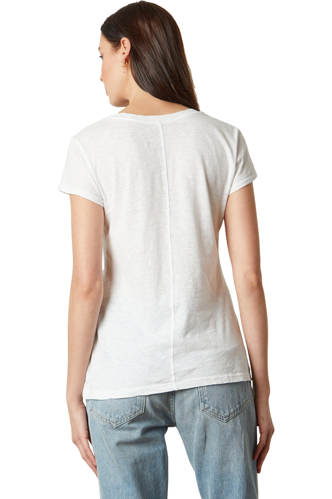 Velvet Odelia Cotton Scoop Neck Tee
