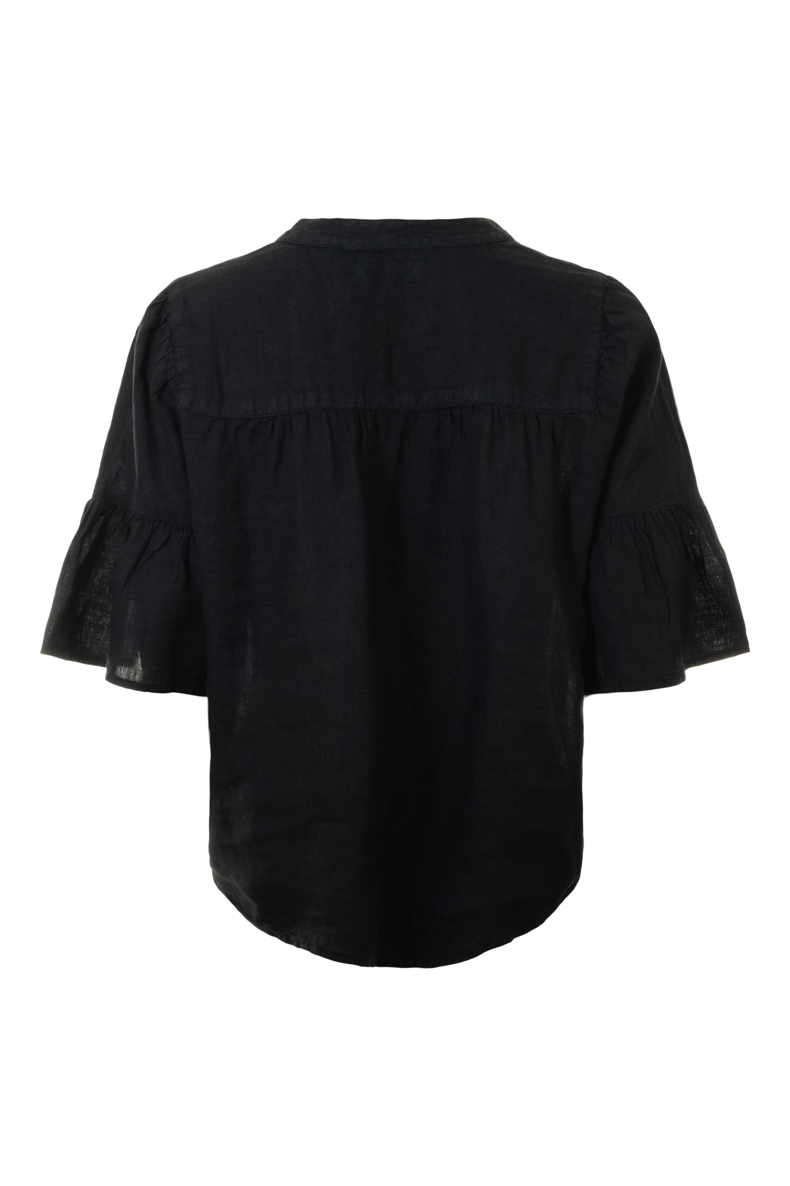 Velvet Raye Woven Linen Top