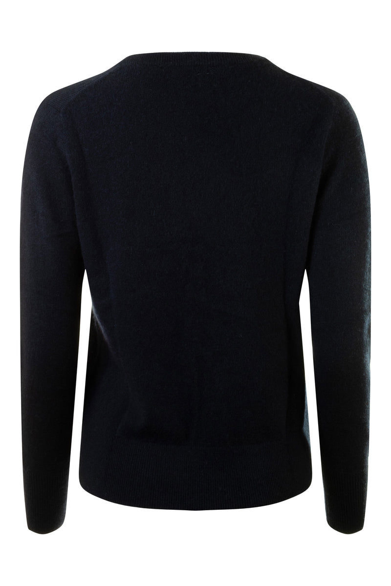 White & Warren Cashmere Core V-neck Sweater