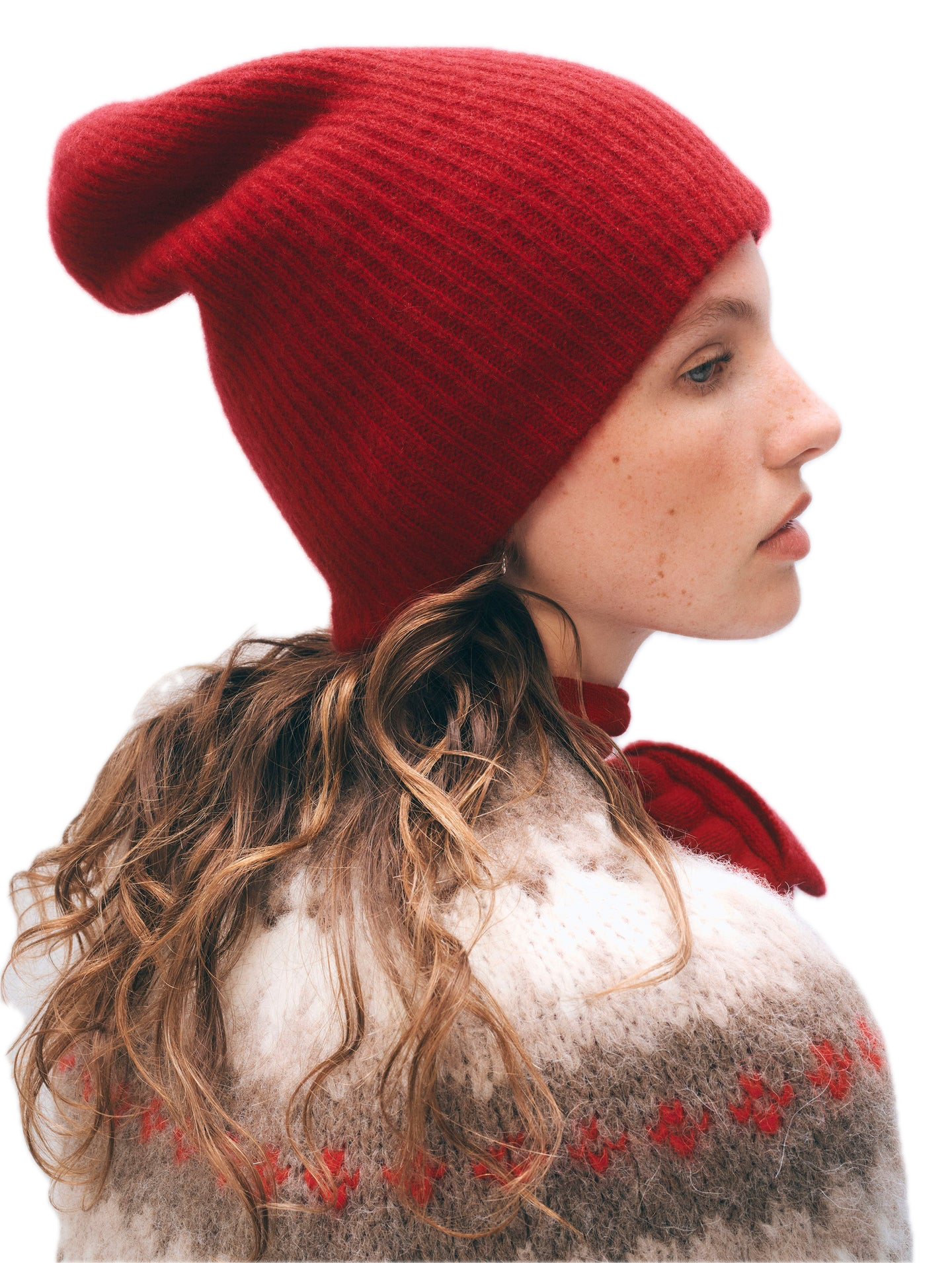 White & Warren Cashmere Ribbed Beanie