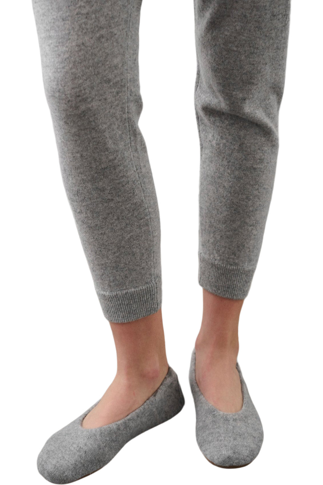White & Warren Cashmere Ballet Slipper